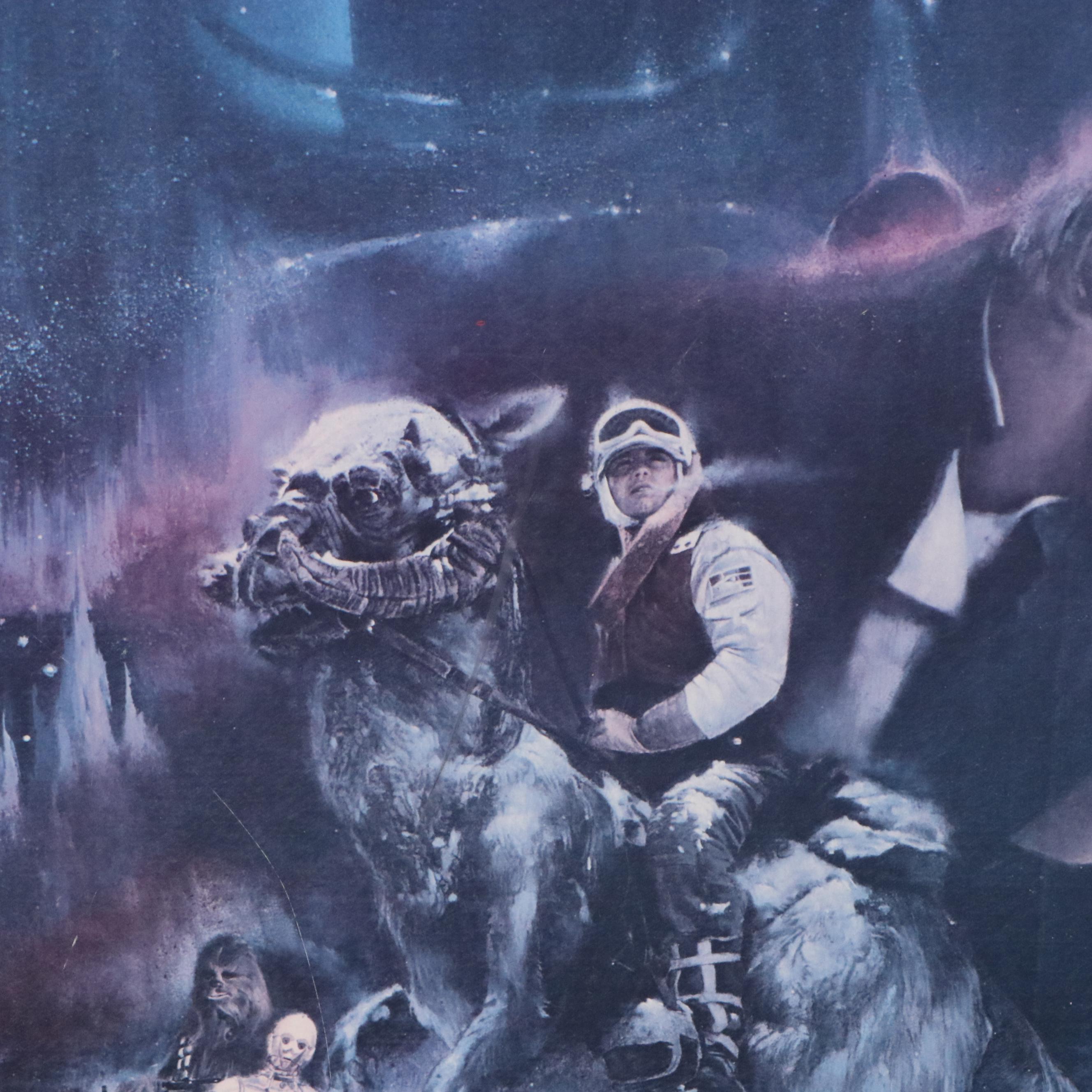 "Star Wars: The Empire Strikes Back" Gone with the Wind Style Movie Poster