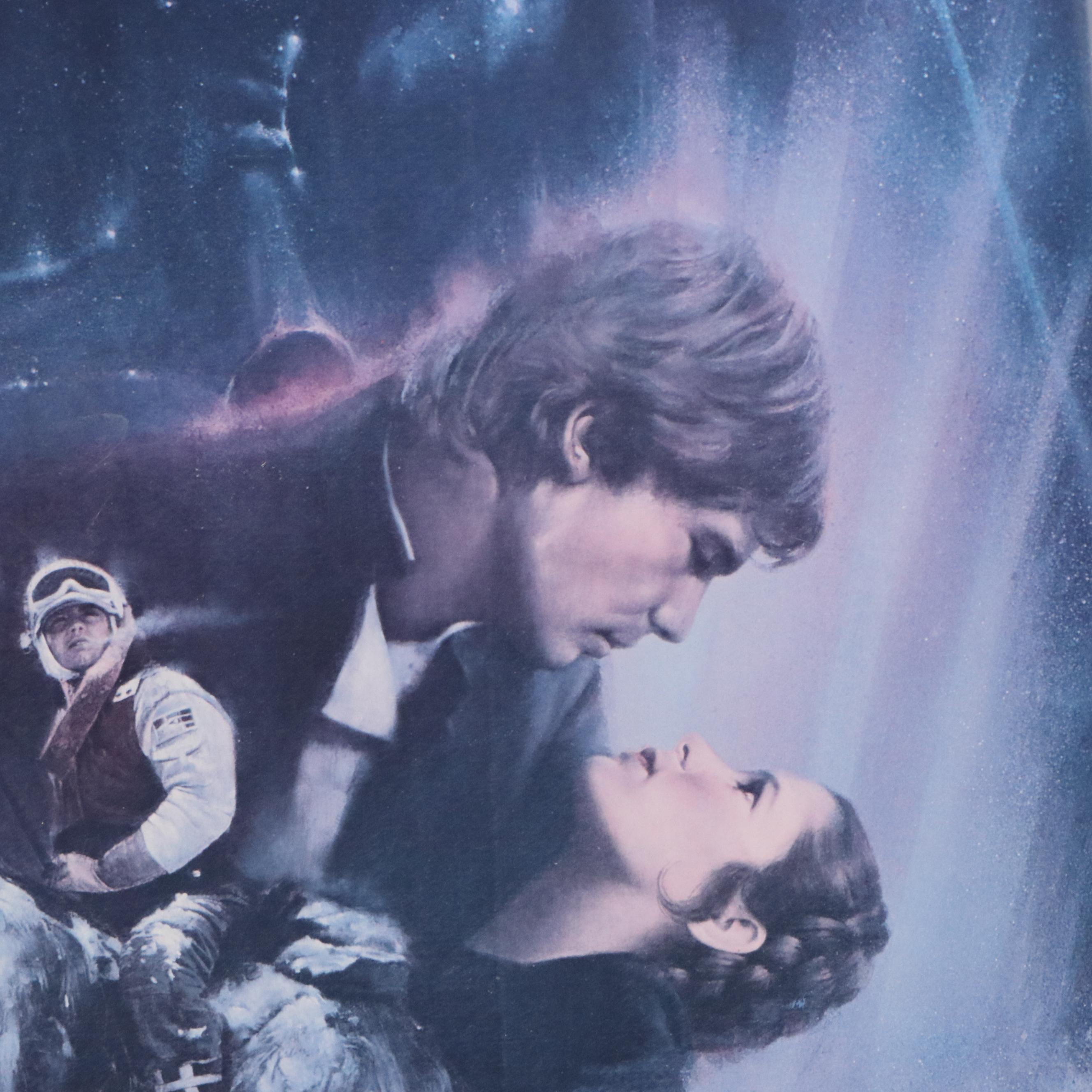 "Star Wars: The Empire Strikes Back" Gone with the Wind Style Movie Poster