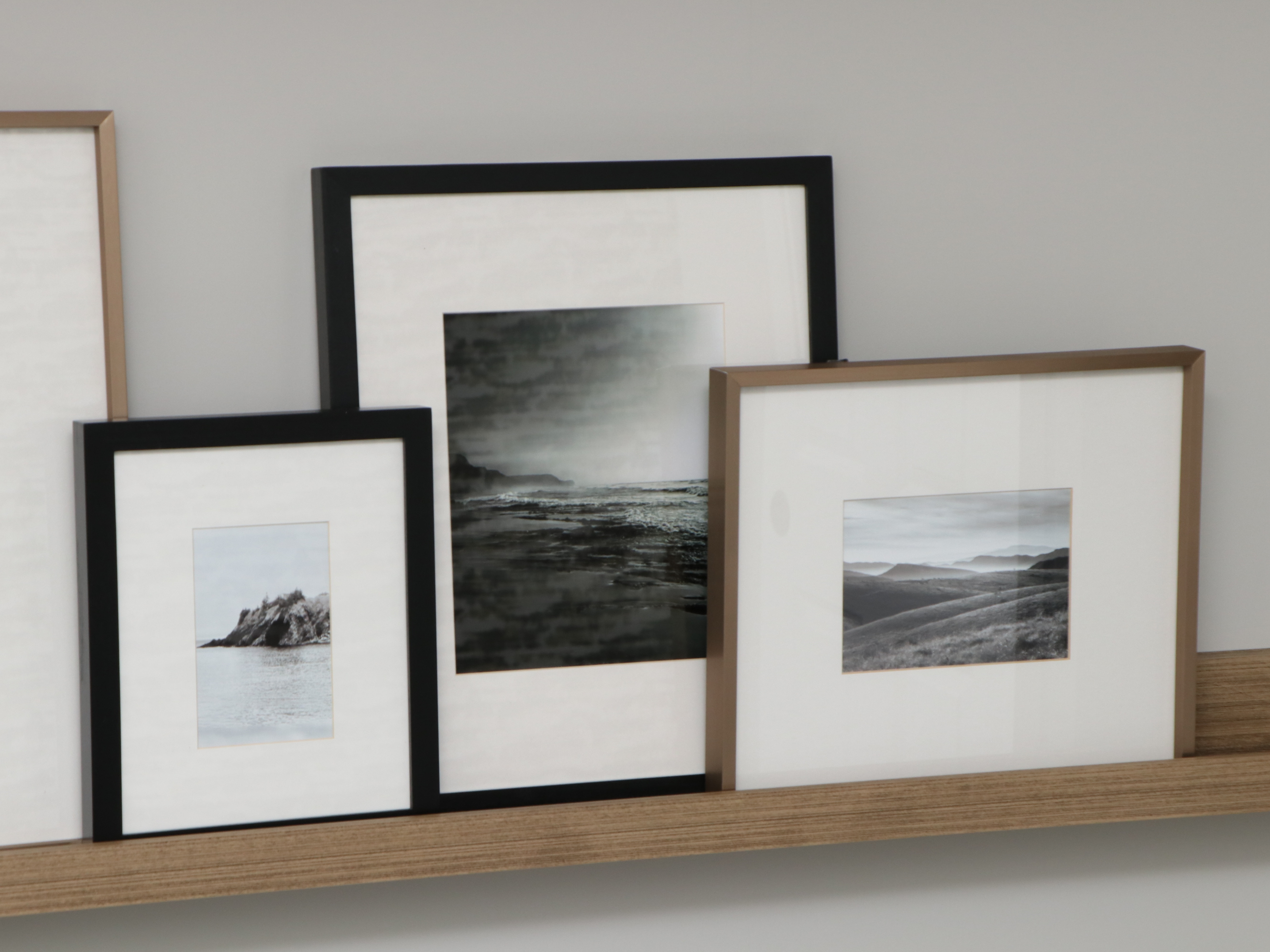 Pottery Barn and More Contemporary Black and Gold Tone Picture Frames