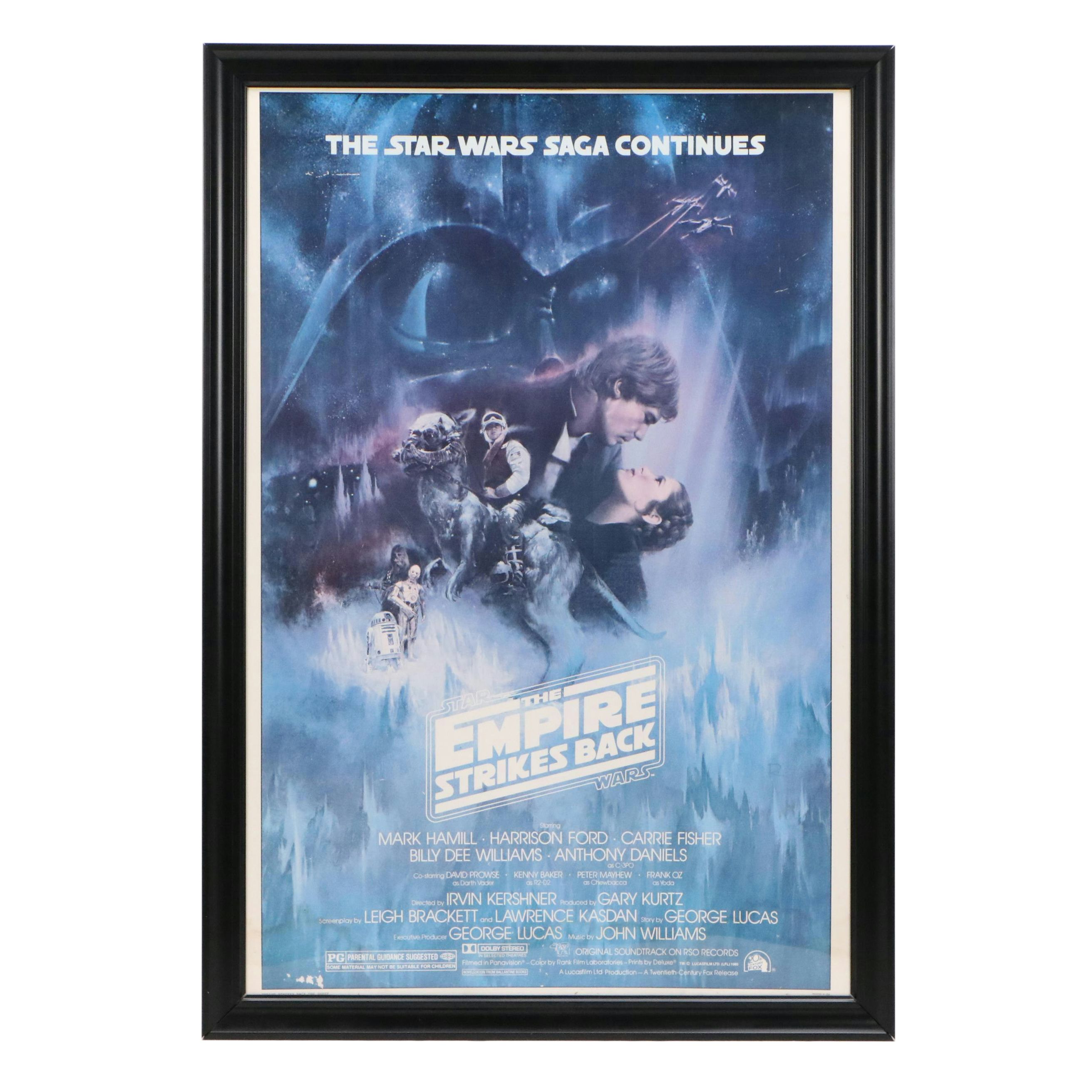 "Star Wars: The Empire Strikes Back" Gone with the Wind Style Movie Poster