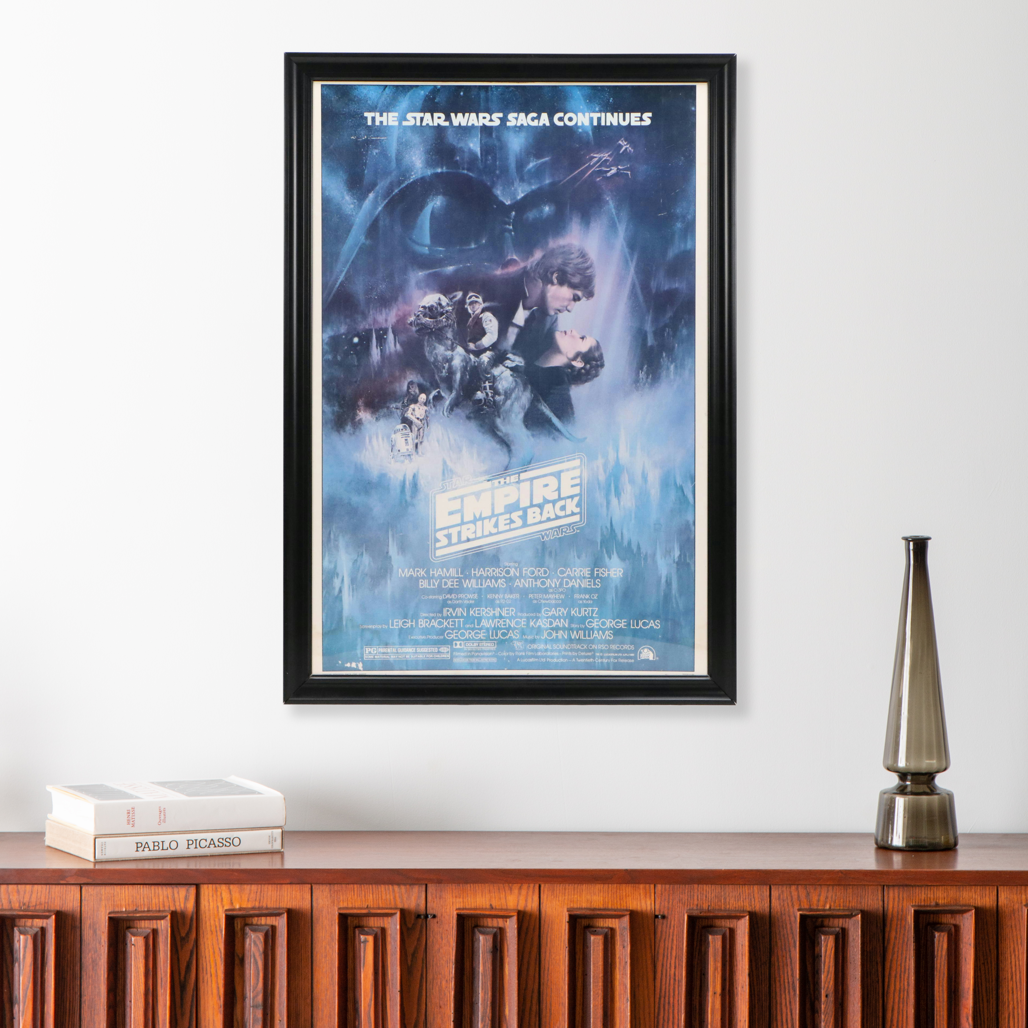 "Star Wars: The Empire Strikes Back" Gone with the Wind Style Movie Poster