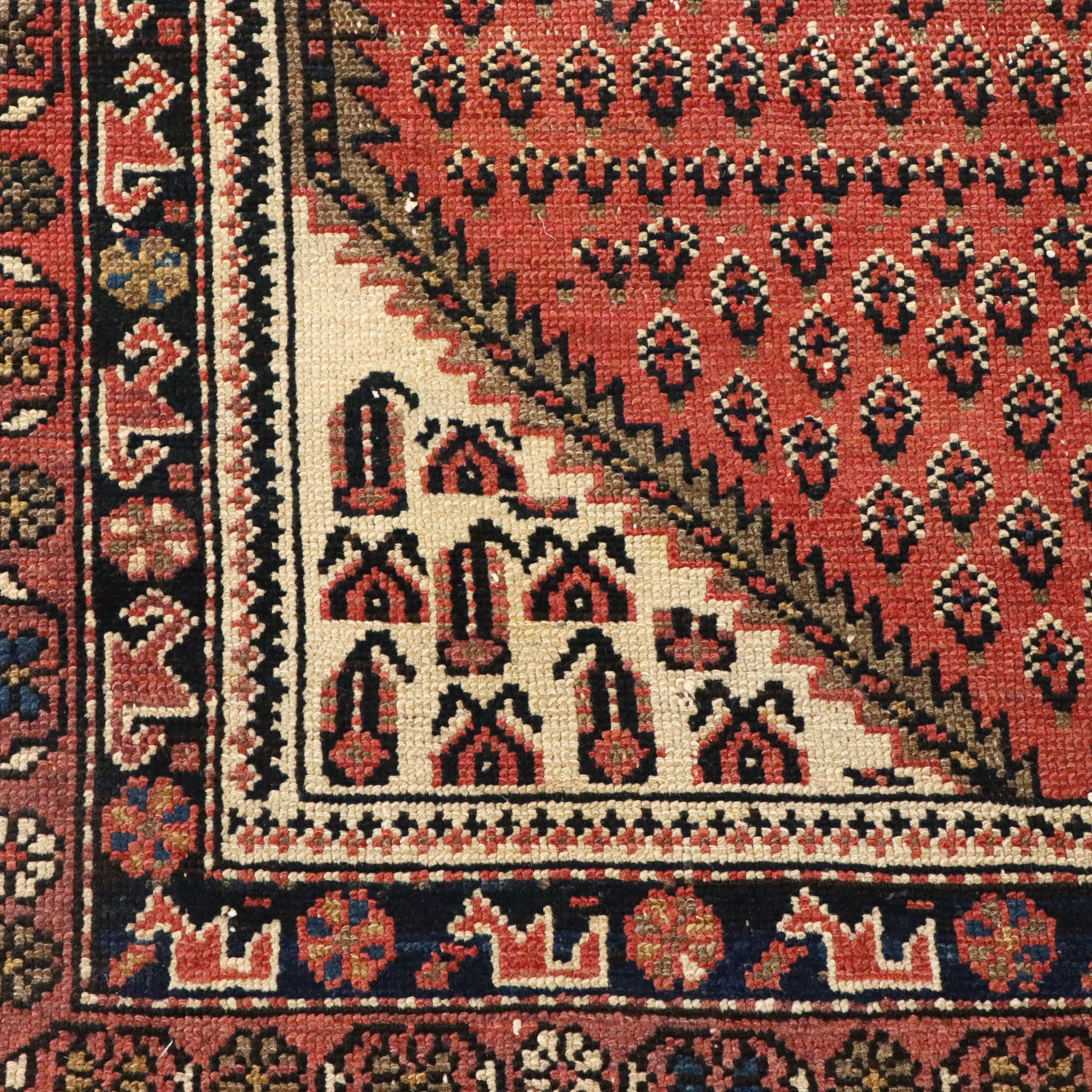 3'10 x 6'4 Hand-Knotted Veramin Persian Area Rug