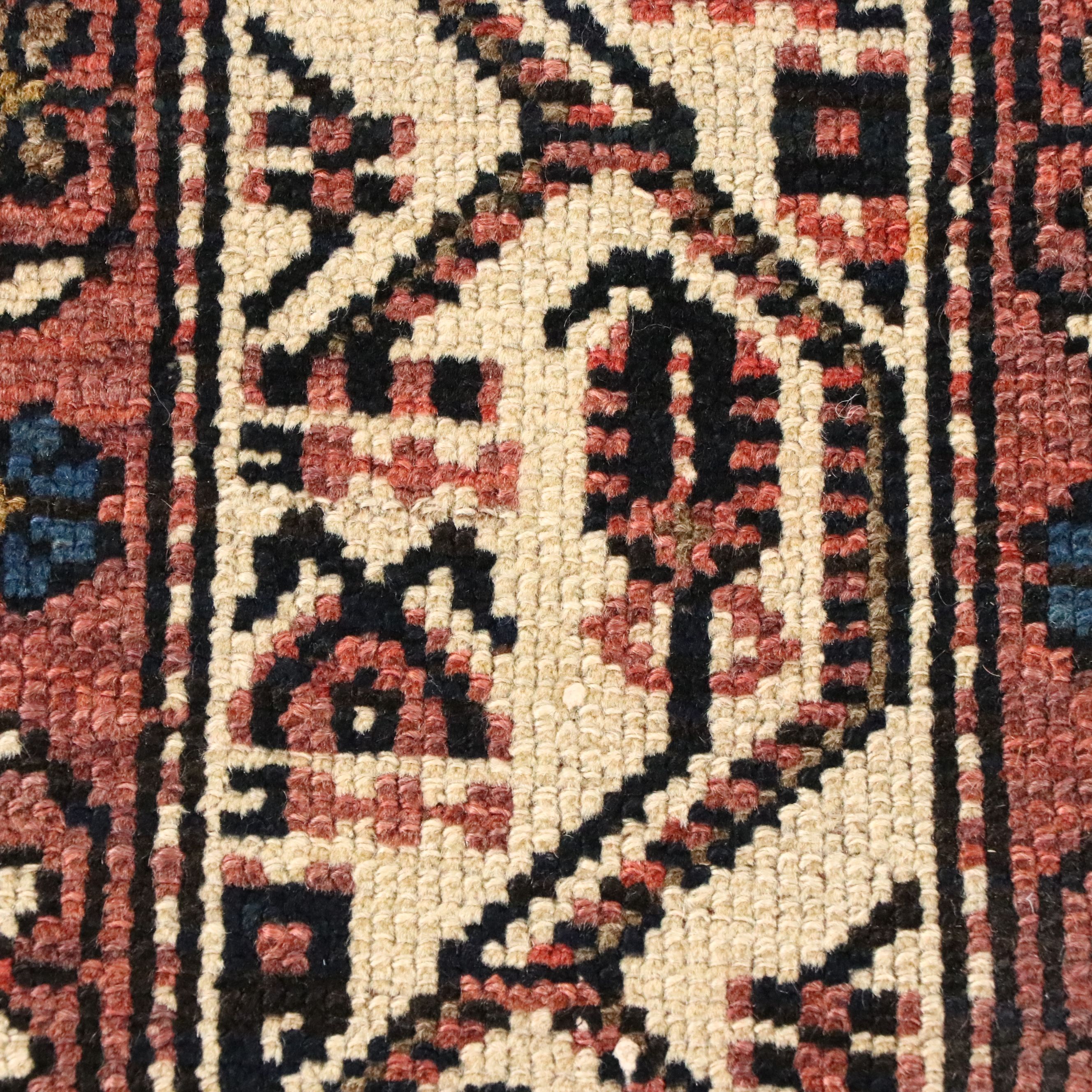 3'10 x 6'4 Hand-Knotted Veramin Persian Area Rug