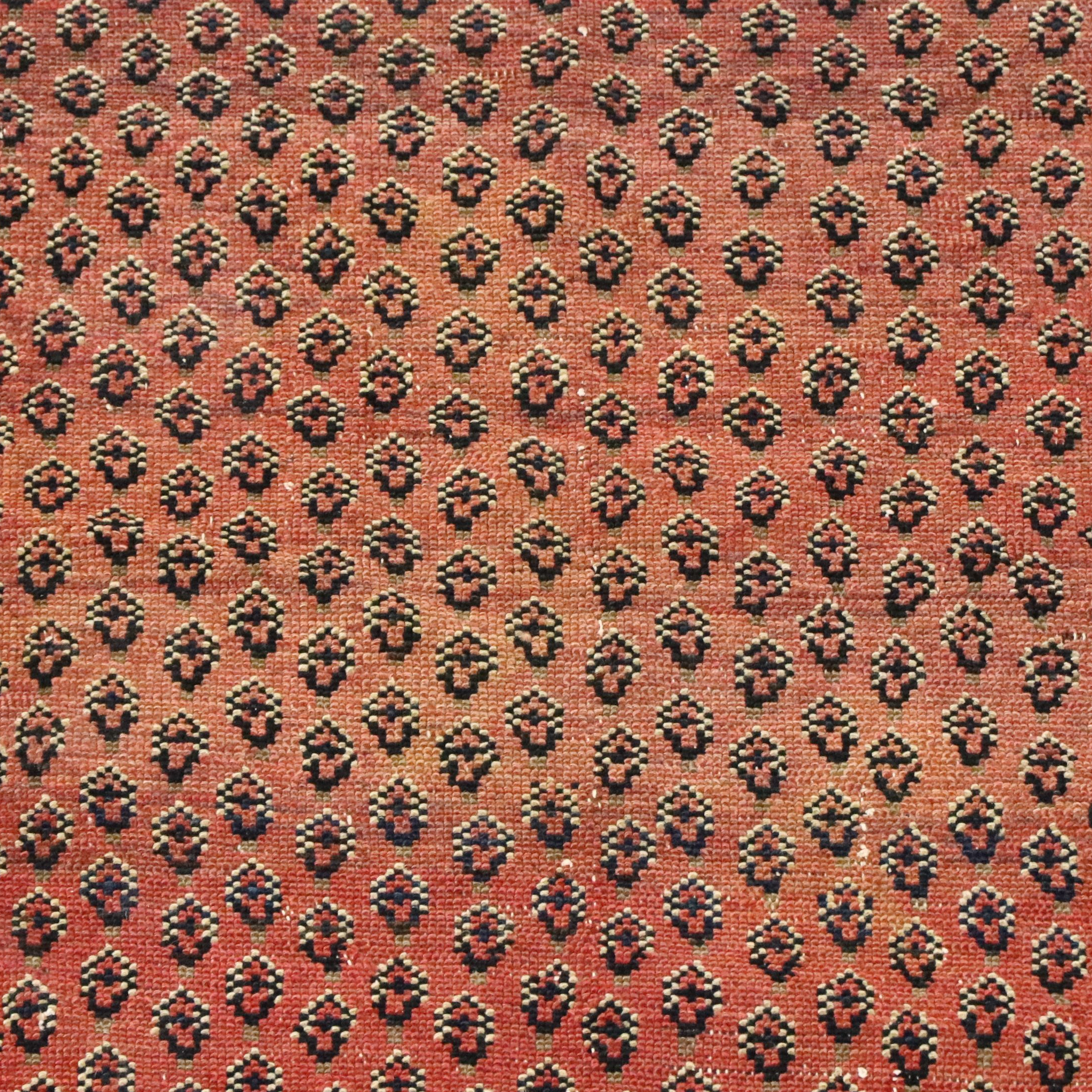 3'10 x 6'4 Hand-Knotted Veramin Persian Area Rug