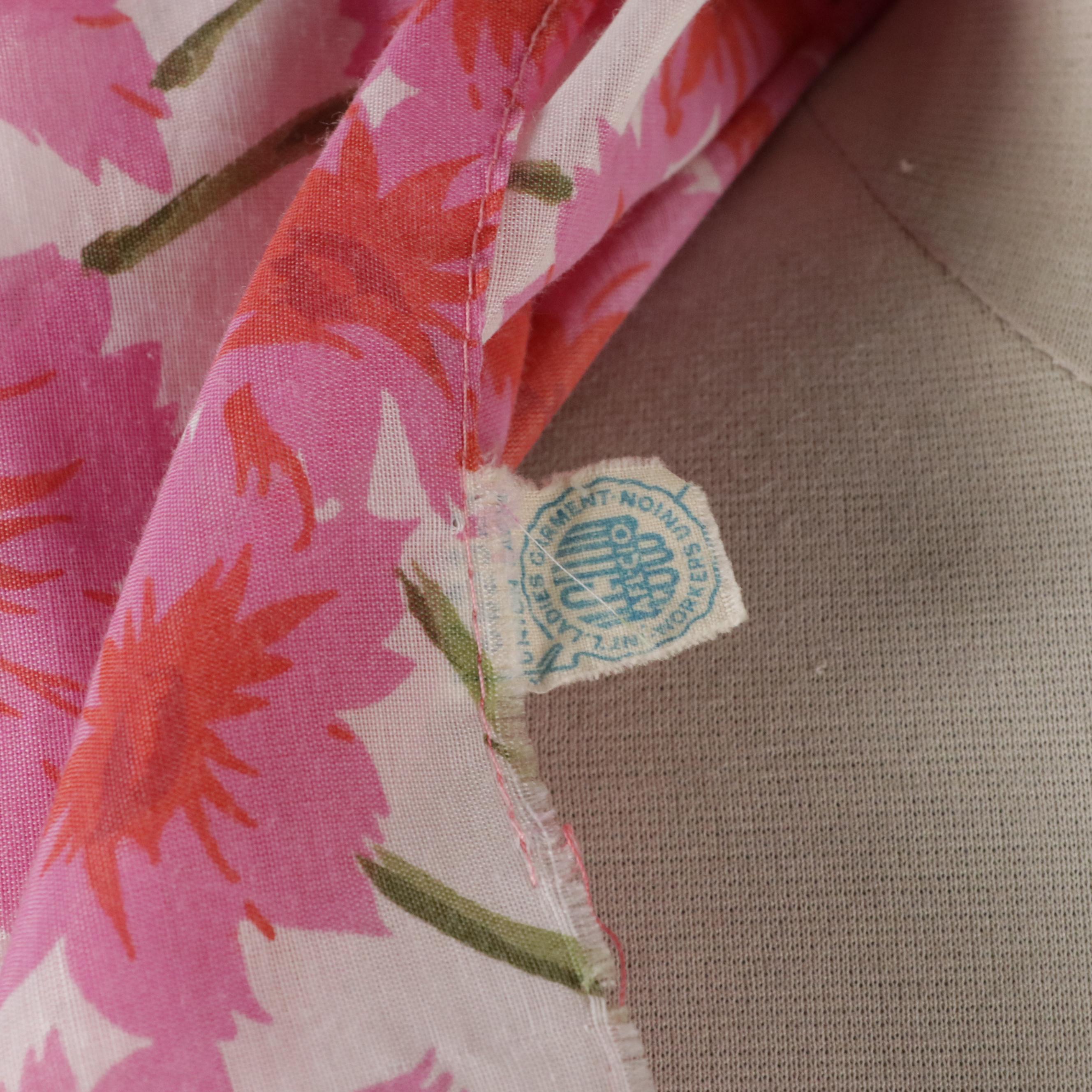 George Small Floral Print Ruffled Shift Dress & Other Floral Print Belted Dress