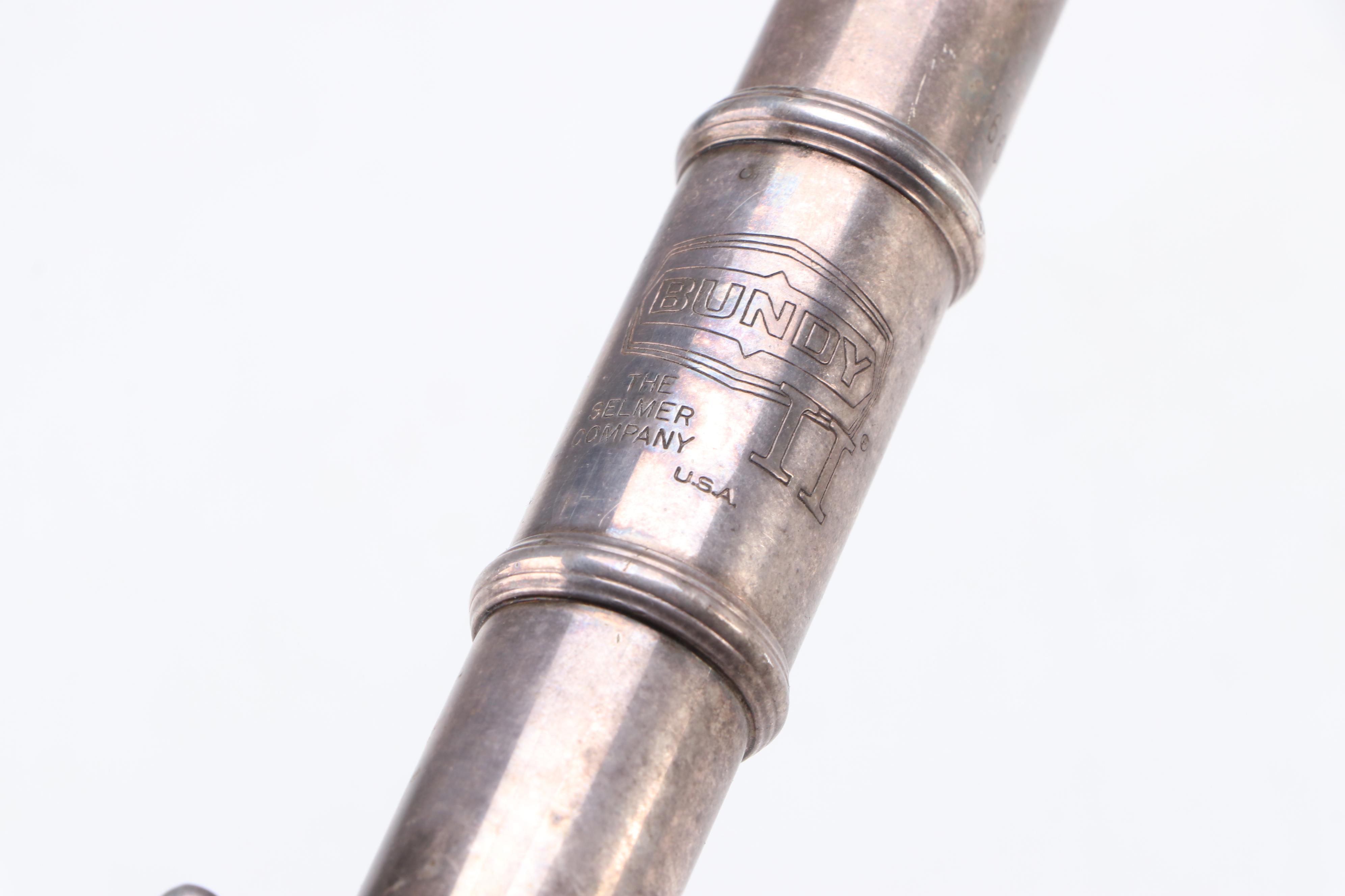 The Selmer Company "Bundy II" Metal Flute