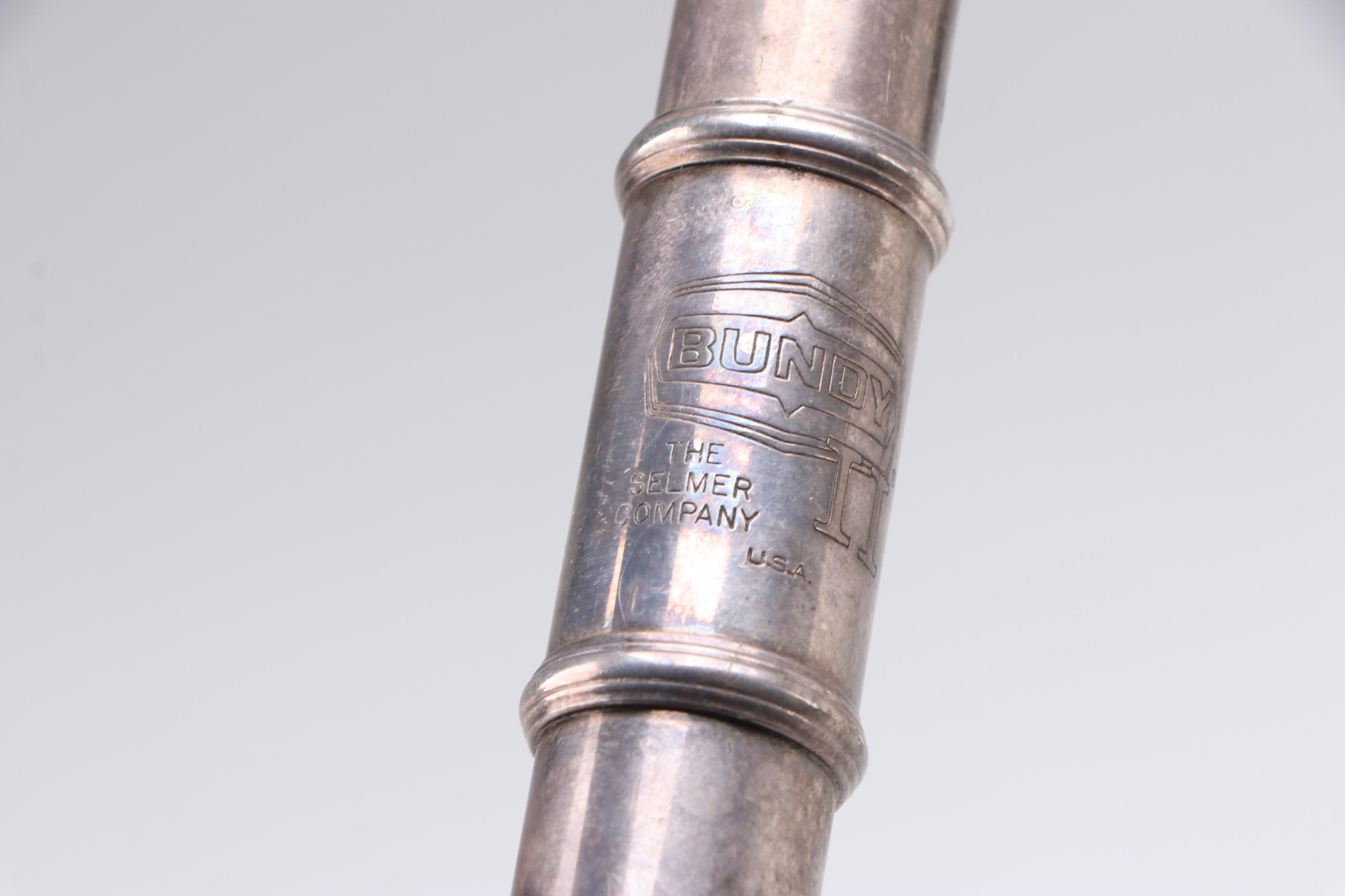 The Selmer Company "Bundy II" Metal Flute