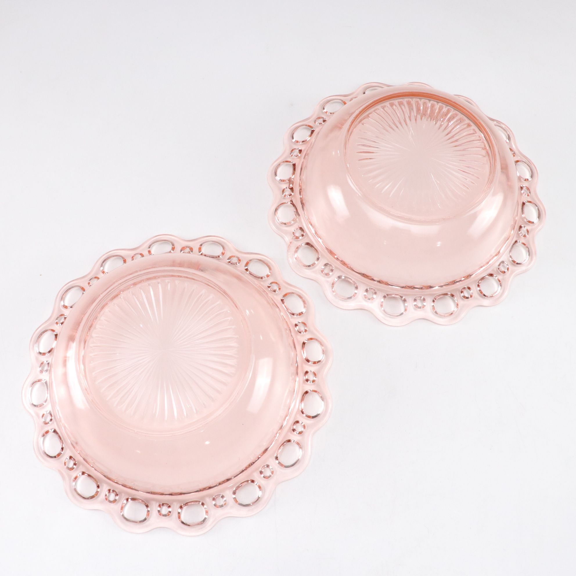 Anchor Hocking "Oyster & Pearl" and "Old Colony" with More Depression Glass