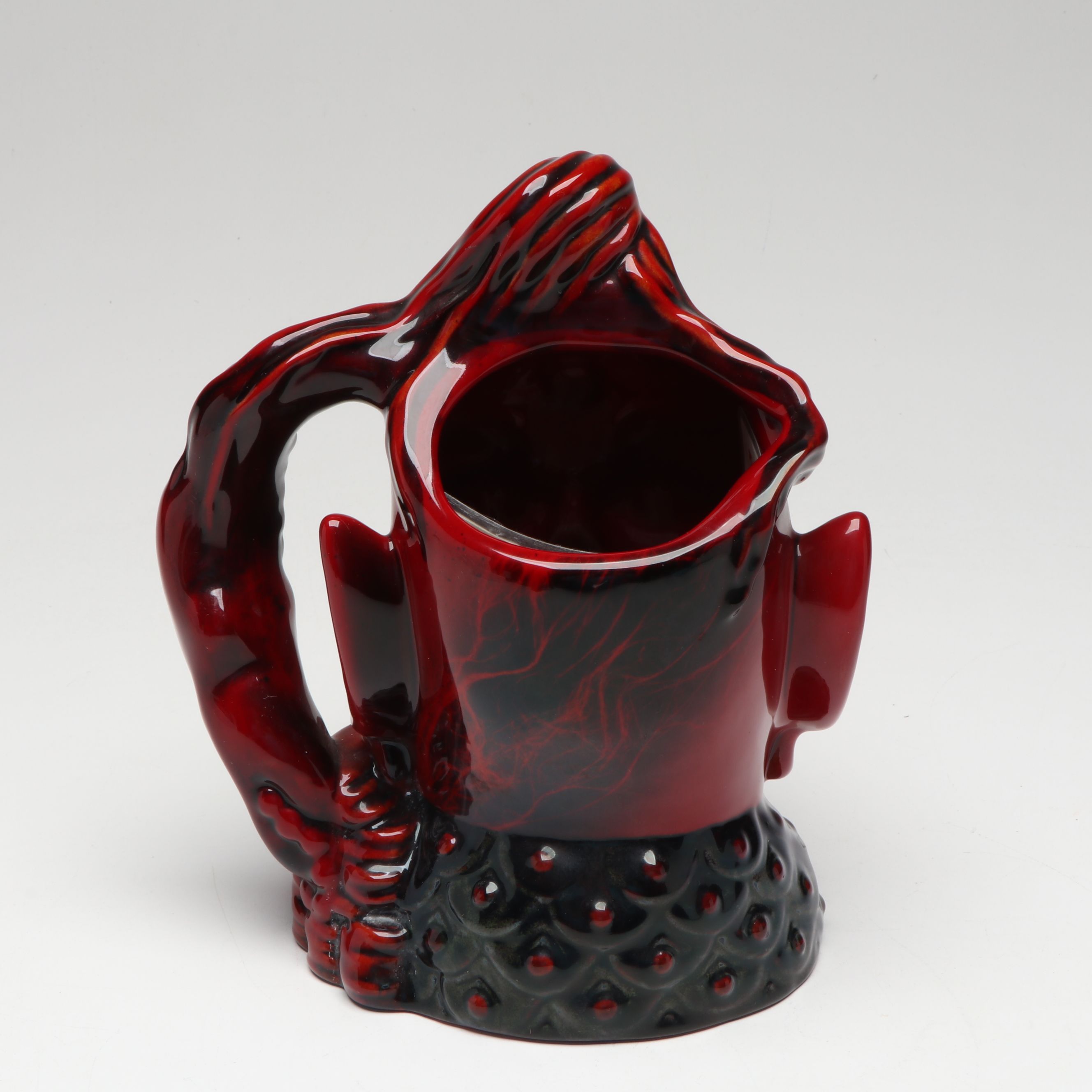 Royal Doulton "Aladdin's Genie" Limited Edition Flambé Character Jug, 1994