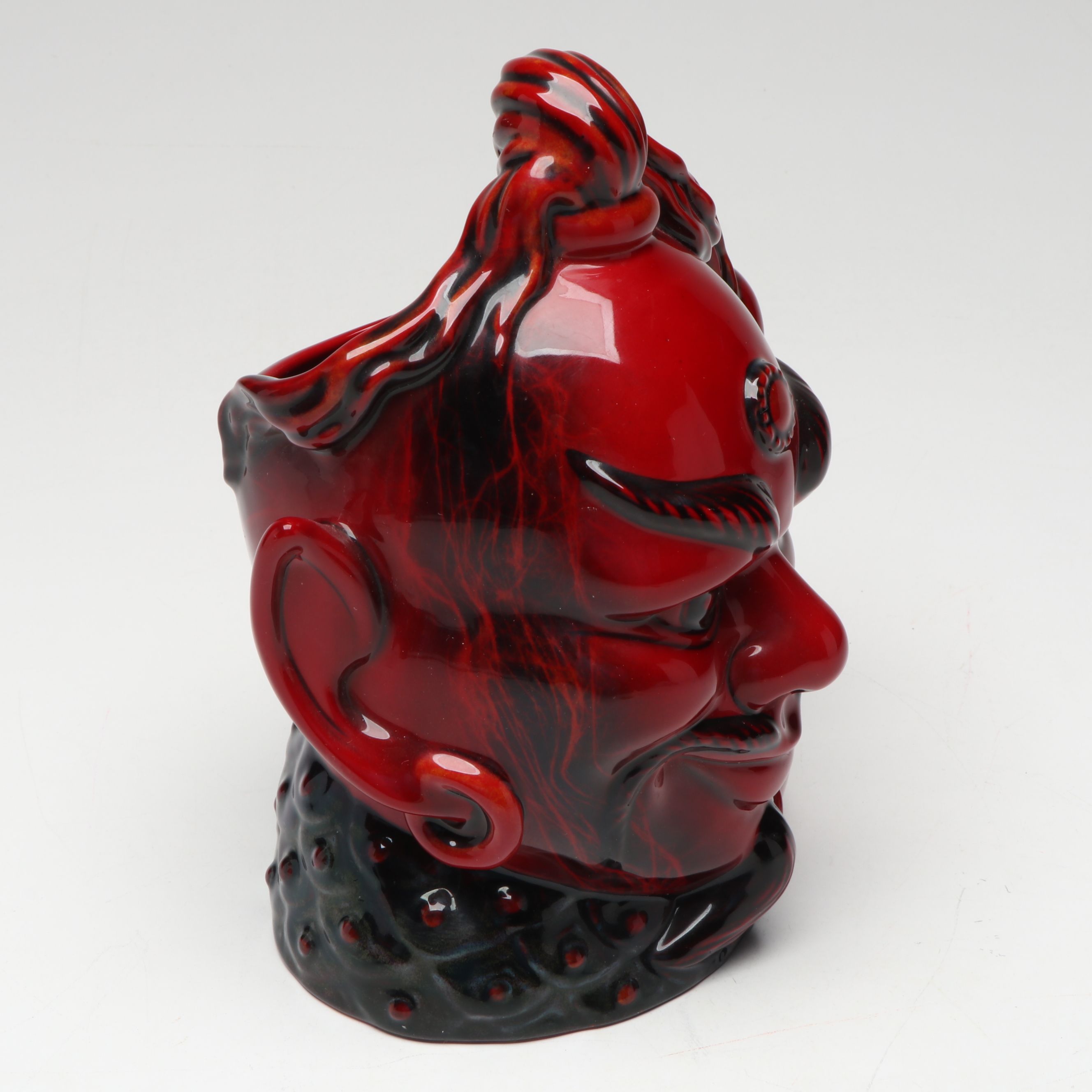 Royal Doulton "Aladdin's Genie" Limited Edition Flambé Character Jug, 1994