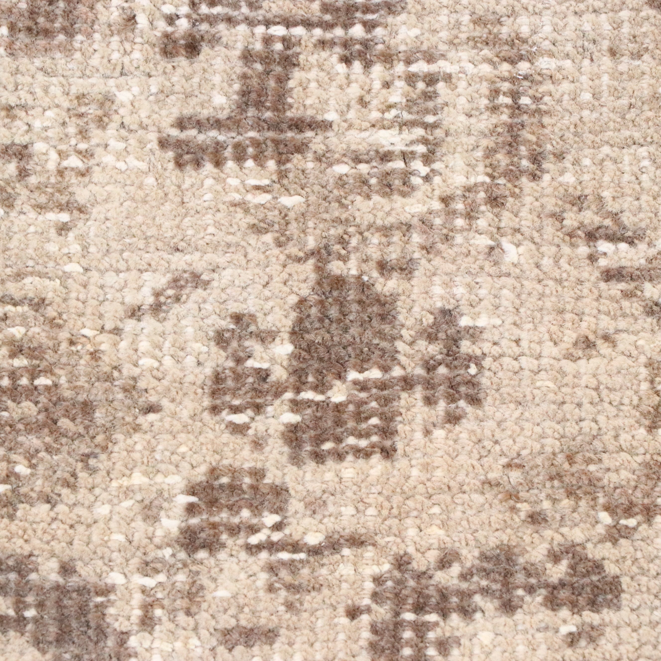 5'1 x 7'7 Hand-Knotted Persian Abadeh Area Rug