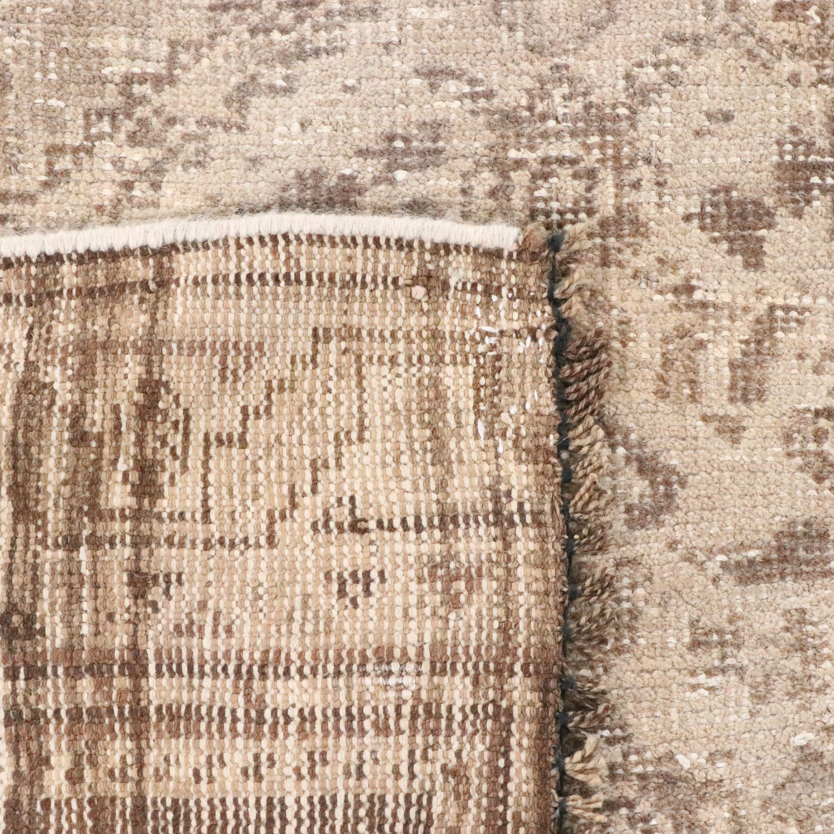 5'1 x 7'7 Hand-Knotted Persian Abadeh Area Rug