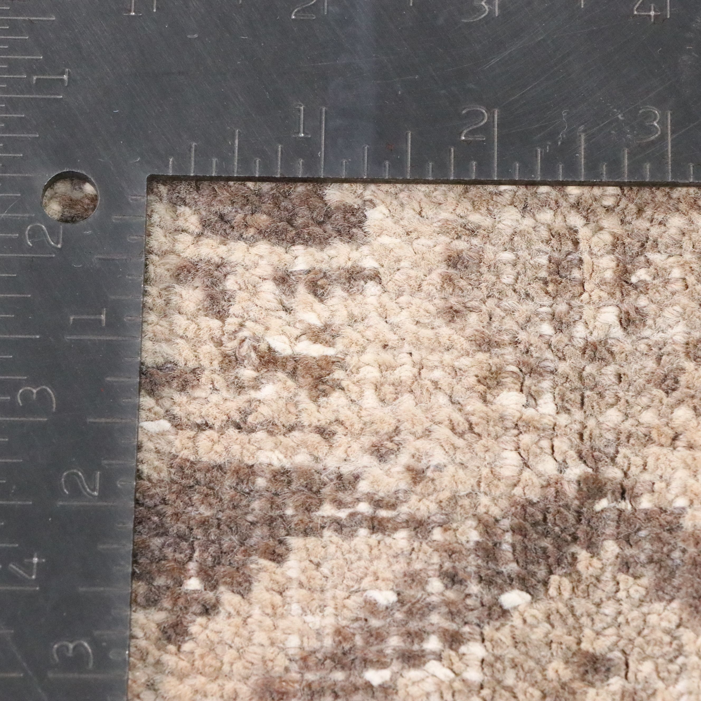 5'1 x 7'7 Hand-Knotted Persian Abadeh Area Rug