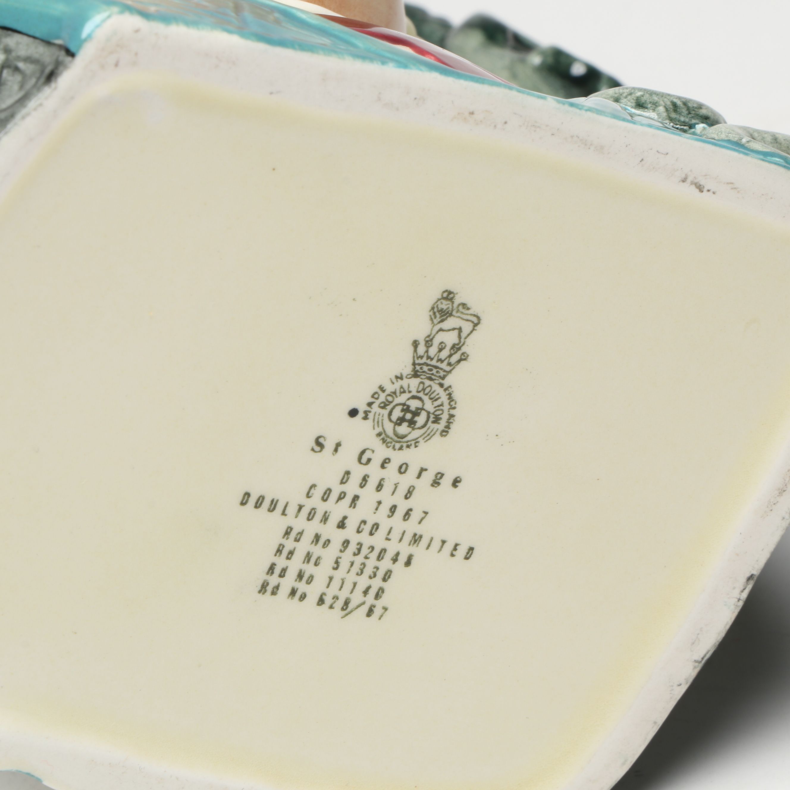 Royal Doulton "St George" with More Toby Jugs and Ceramic Figurines