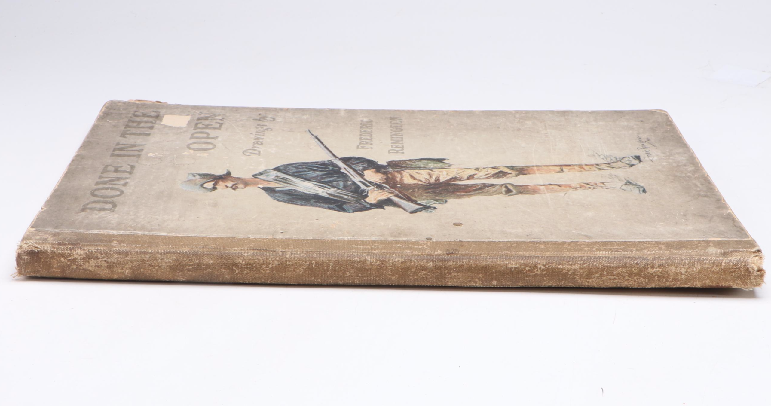 Frederic Remington Illustrated "Done in the Open" by Owen Wister et al., 1902
