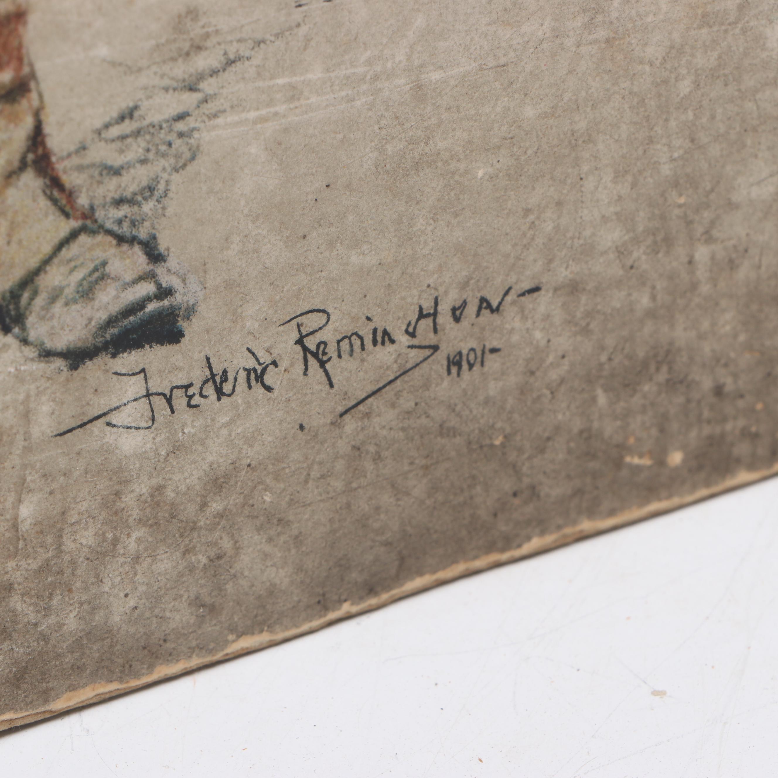 Frederic Remington Illustrated "Done in the Open" by Owen Wister et al., 1902