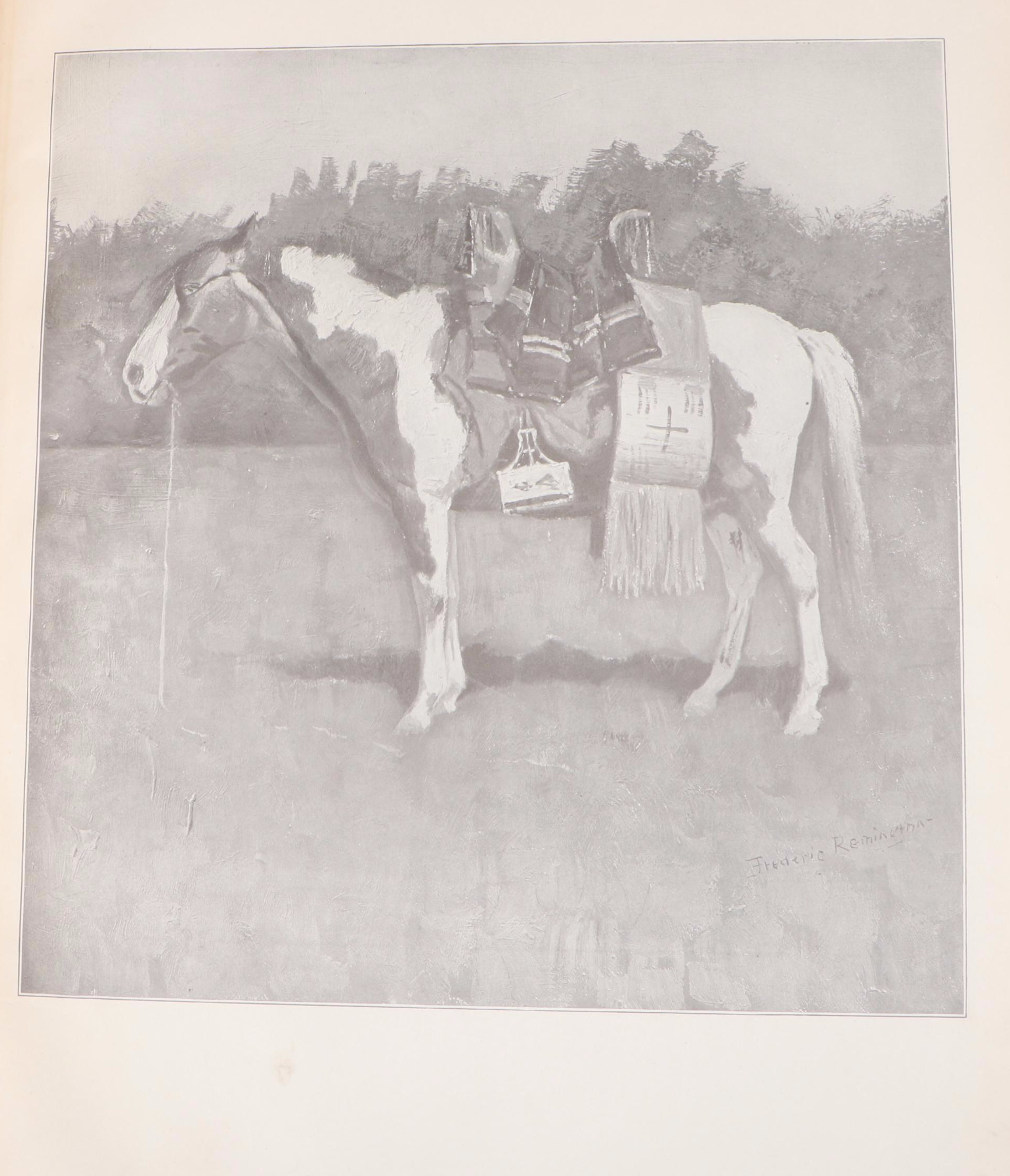 Frederic Remington Illustrated "Done in the Open" by Owen Wister et al., 1902