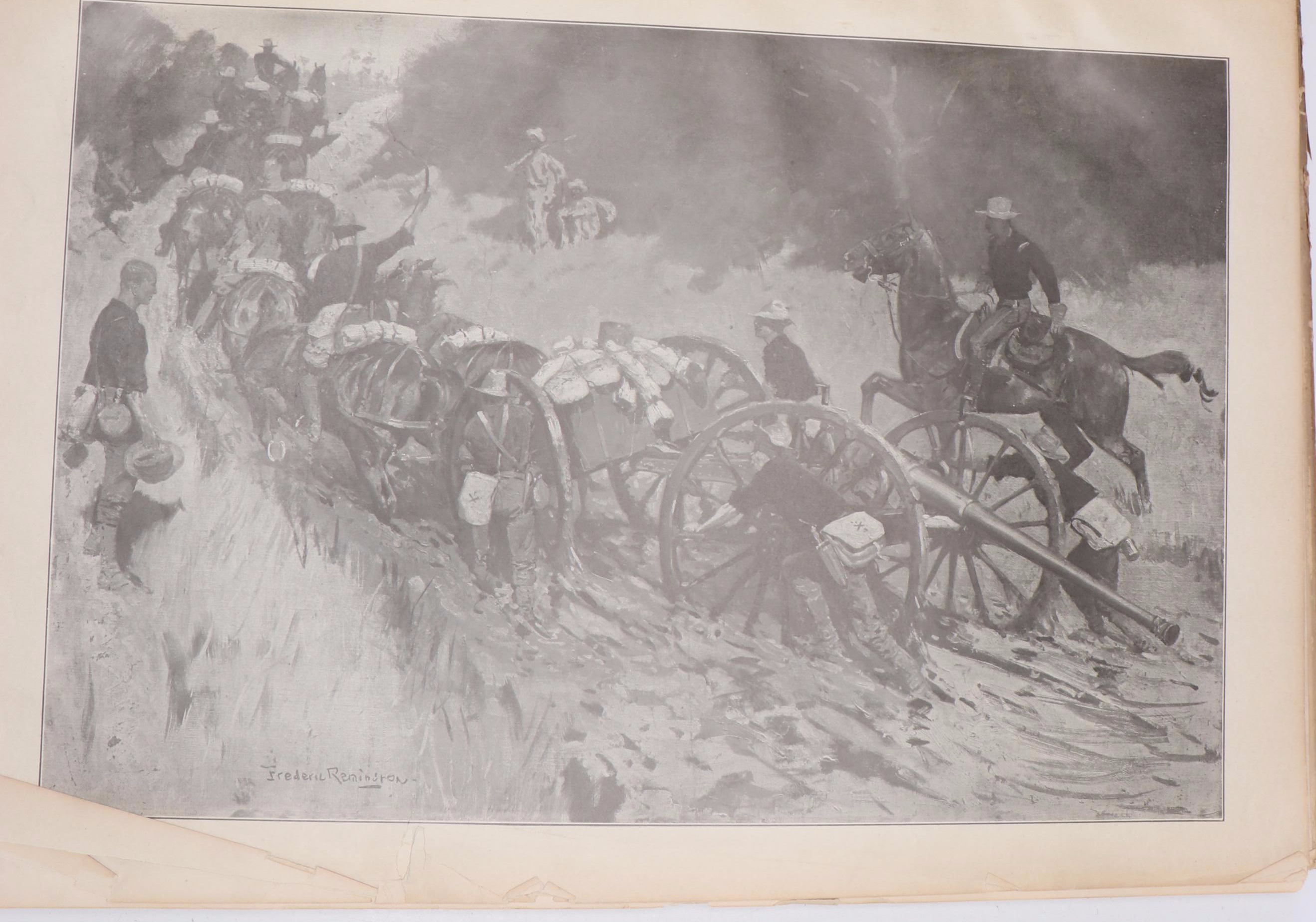 Frederic Remington Illustrated "Done in the Open" by Owen Wister et al., 1902