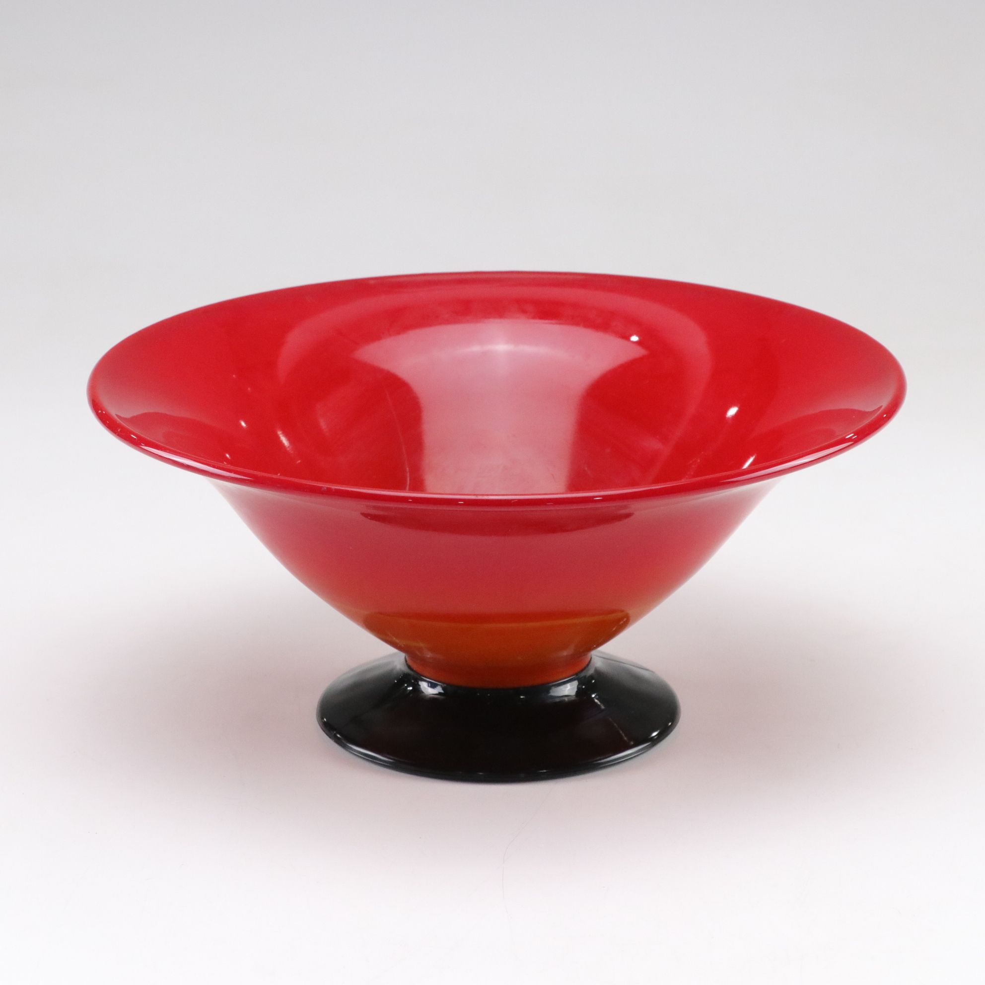 Blown Ombre Glass Bowl with Ashtrays, Snow Globes & Mugs