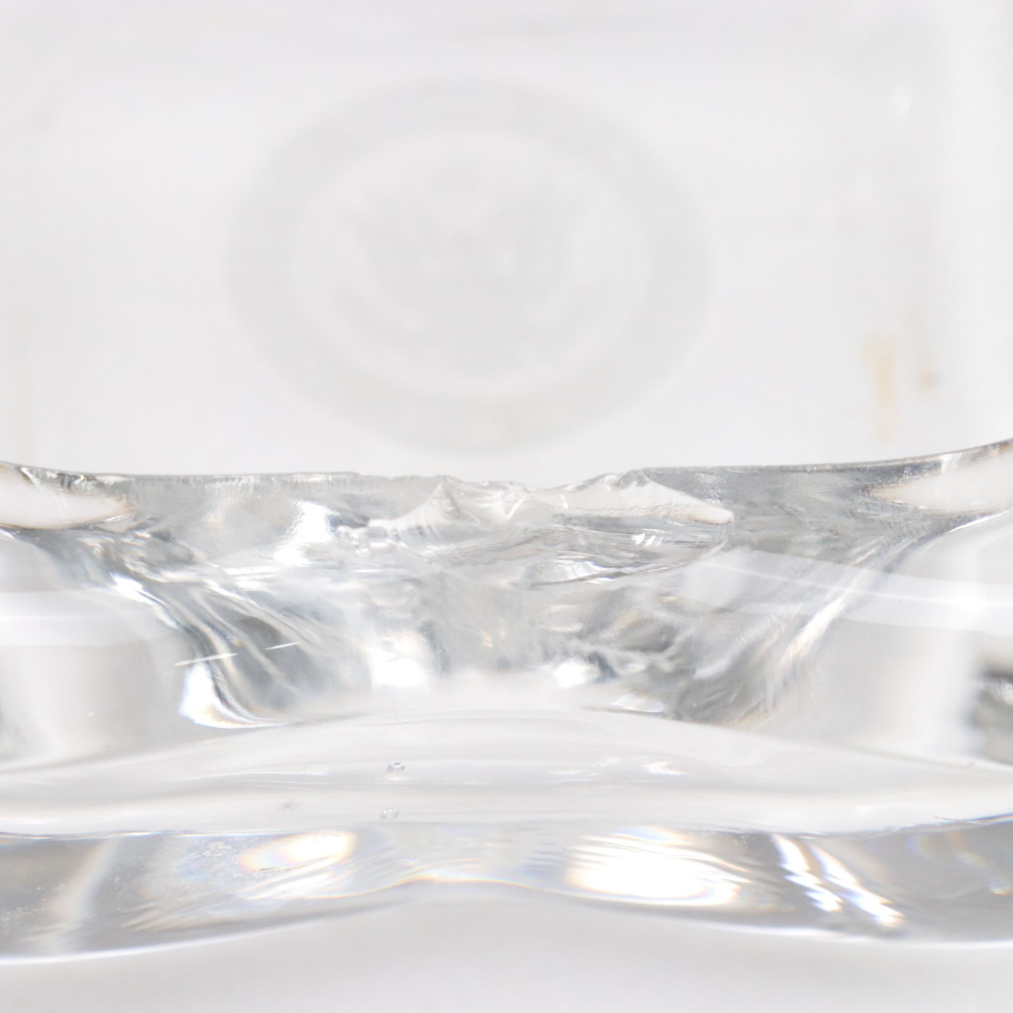 Blown Ombre Glass Bowl with Ashtrays, Snow Globes & Mugs