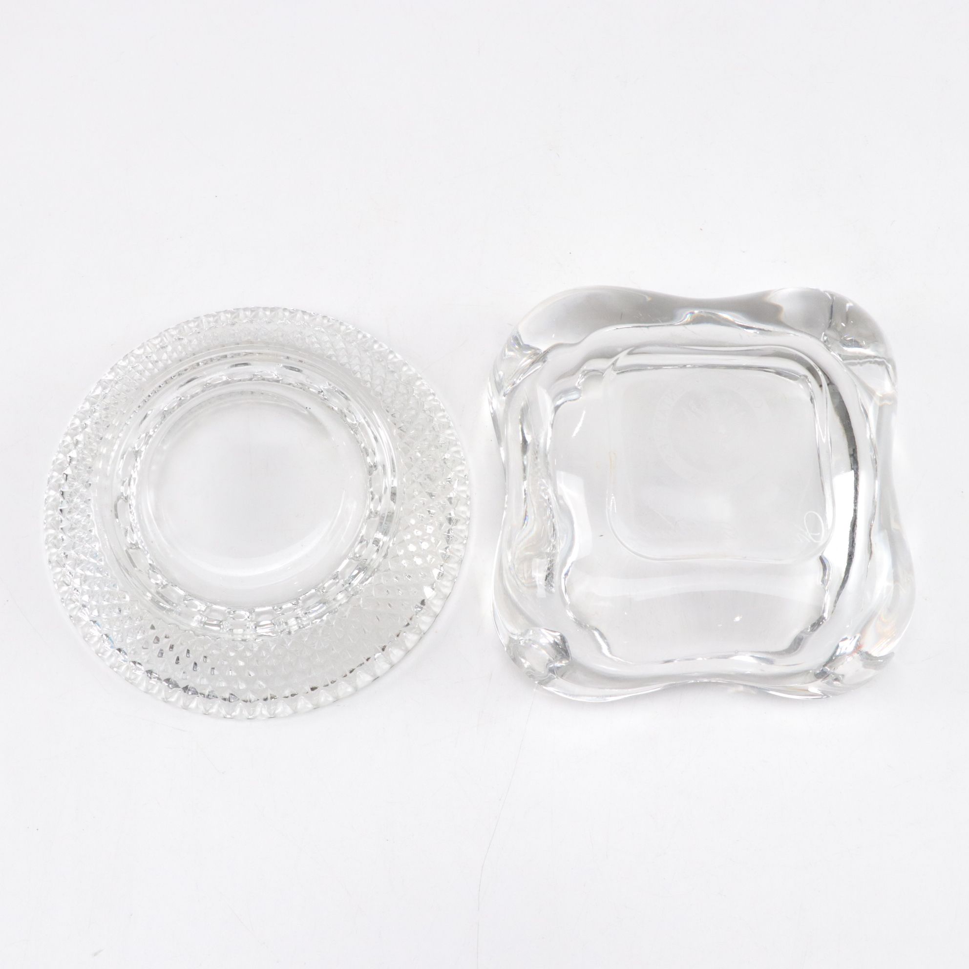 Blown Ombre Glass Bowl with Ashtrays, Snow Globes & Mugs