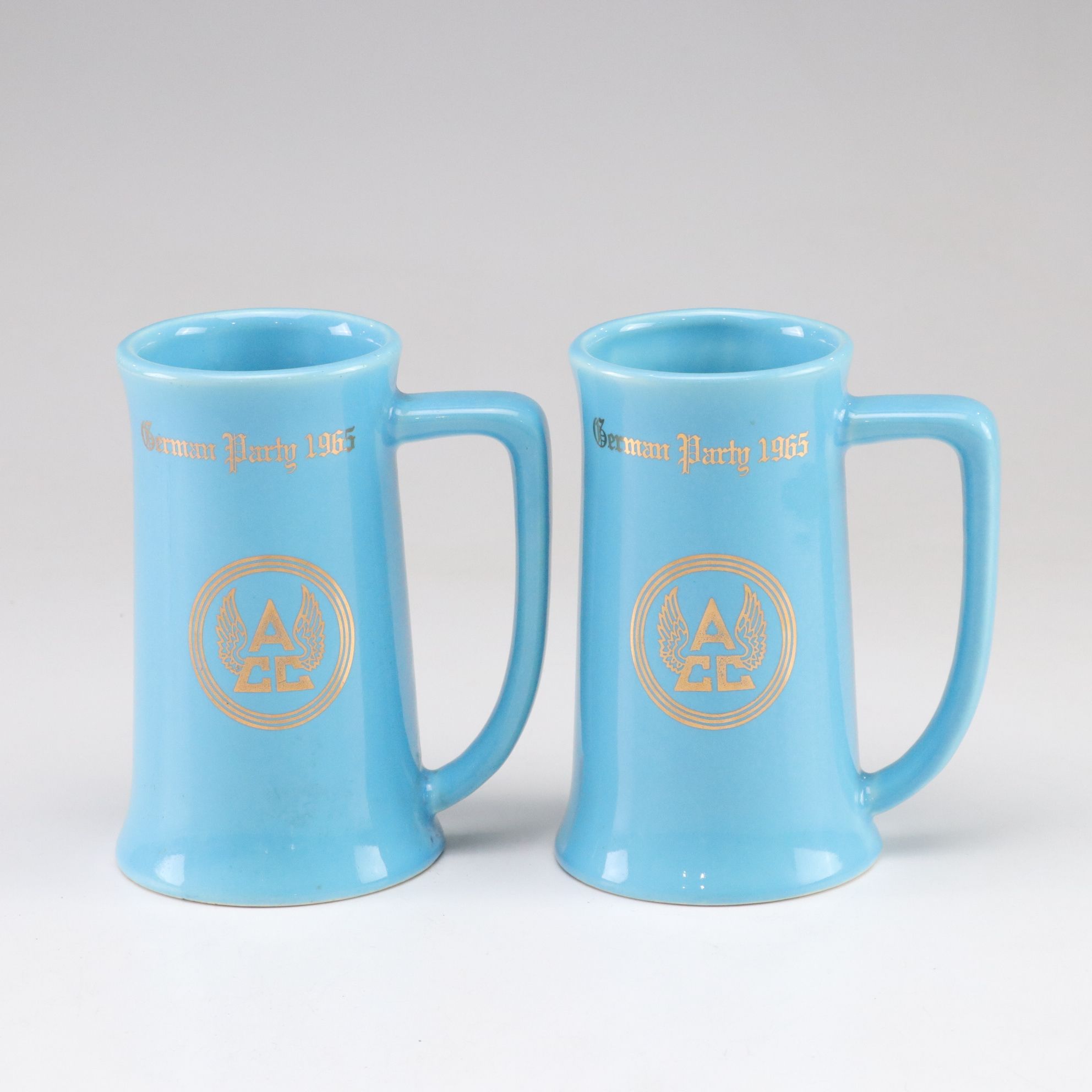 Blown Ombre Glass Bowl with Ashtrays, Snow Globes & Mugs