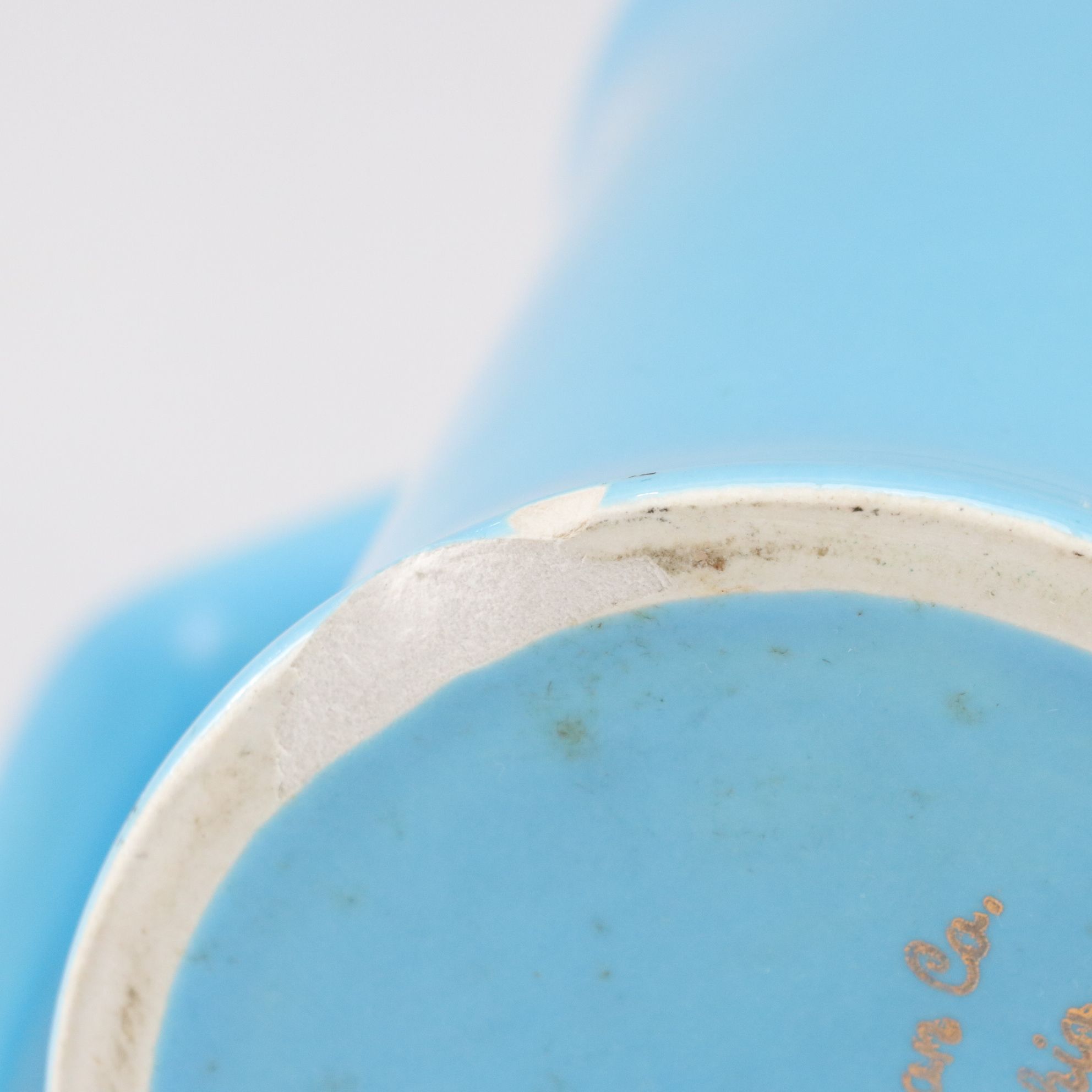 Blown Ombre Glass Bowl with Ashtrays, Snow Globes & Mugs