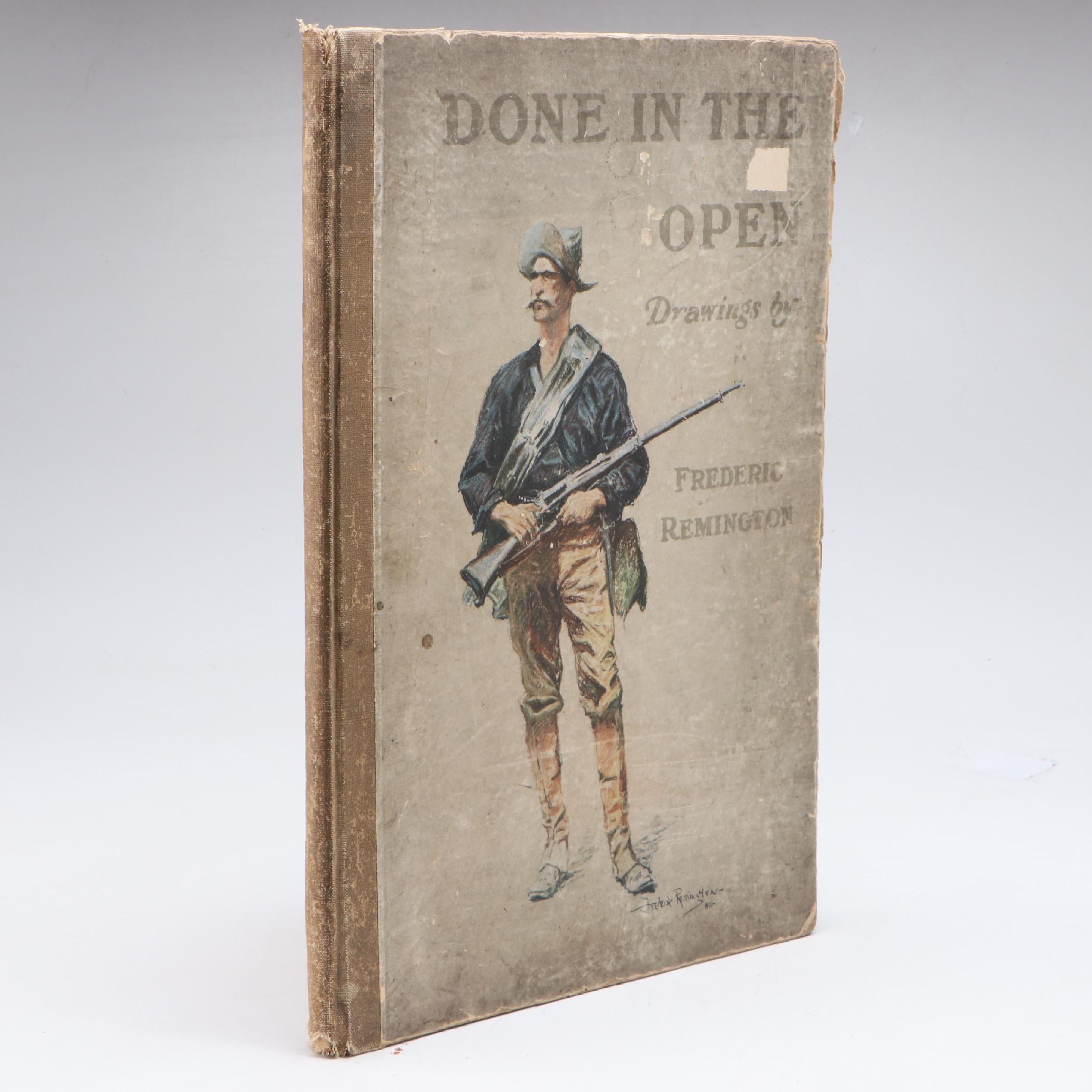 Frederic Remington Illustrated "Done in the Open" by Owen Wister et al., 1902