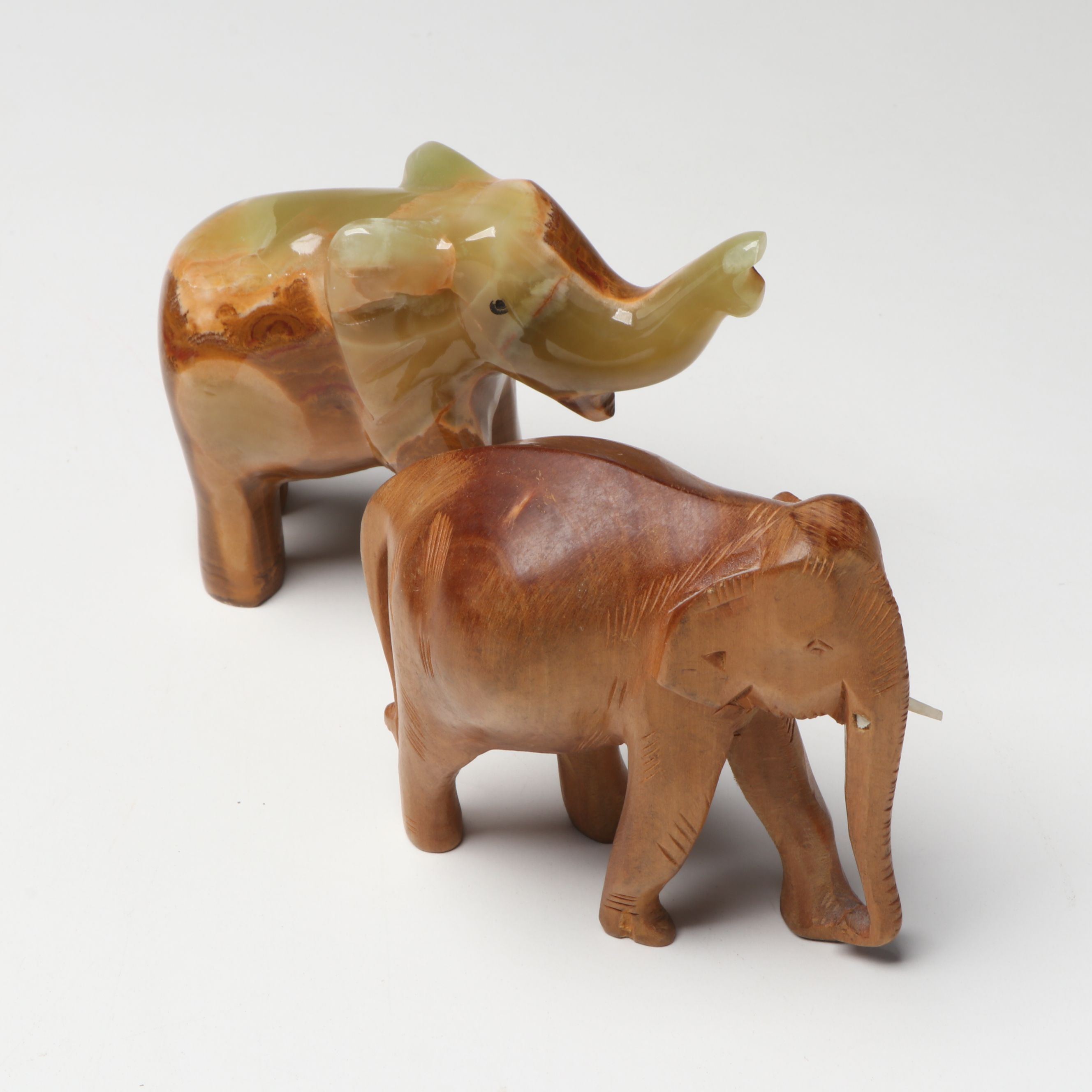 Kashmiri Gilt Papier-Mâché Box with Arabic Dallah Coffee Pot and Other Décor