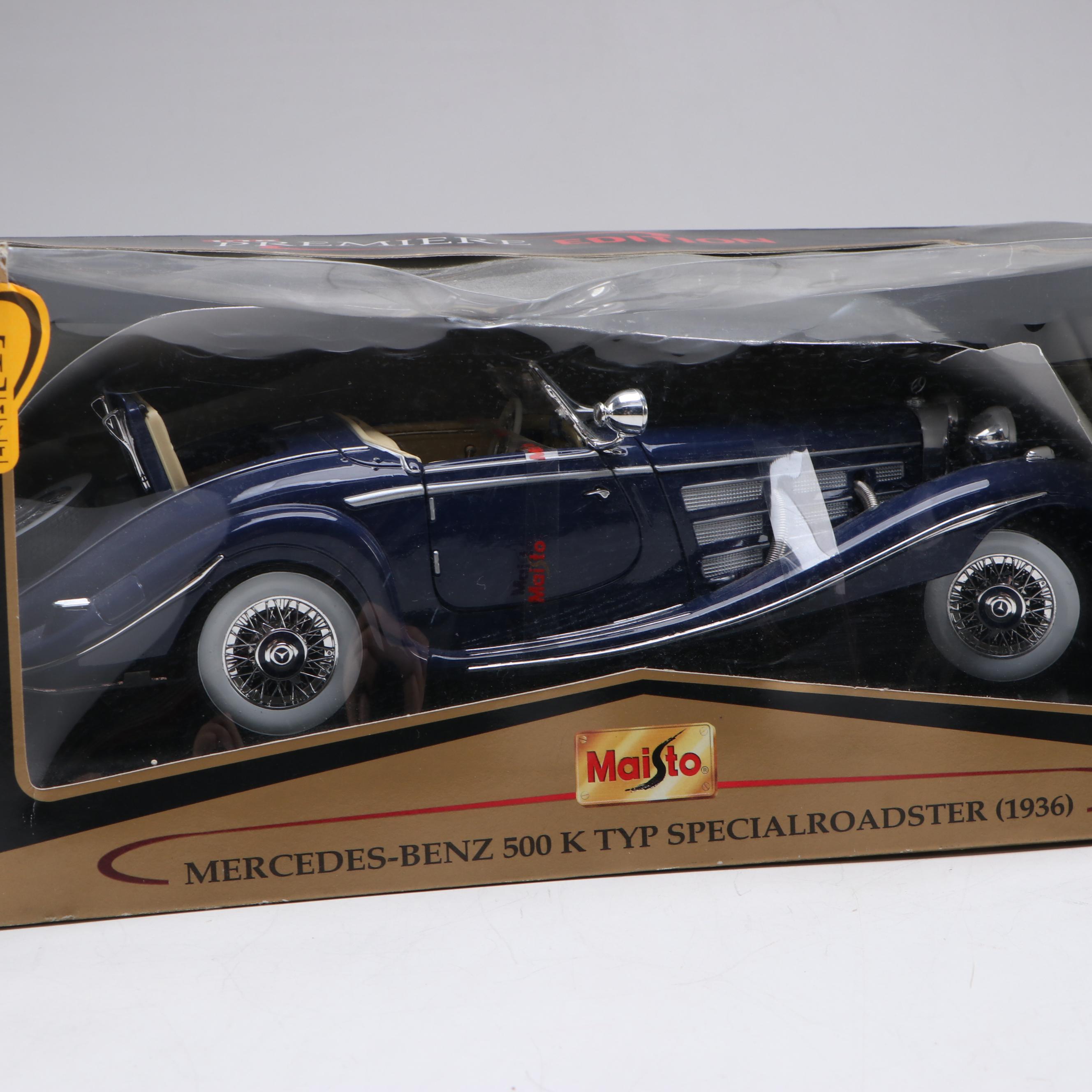 Maisto, Road Tough and Other Diecast Metal Vintage Model Cars