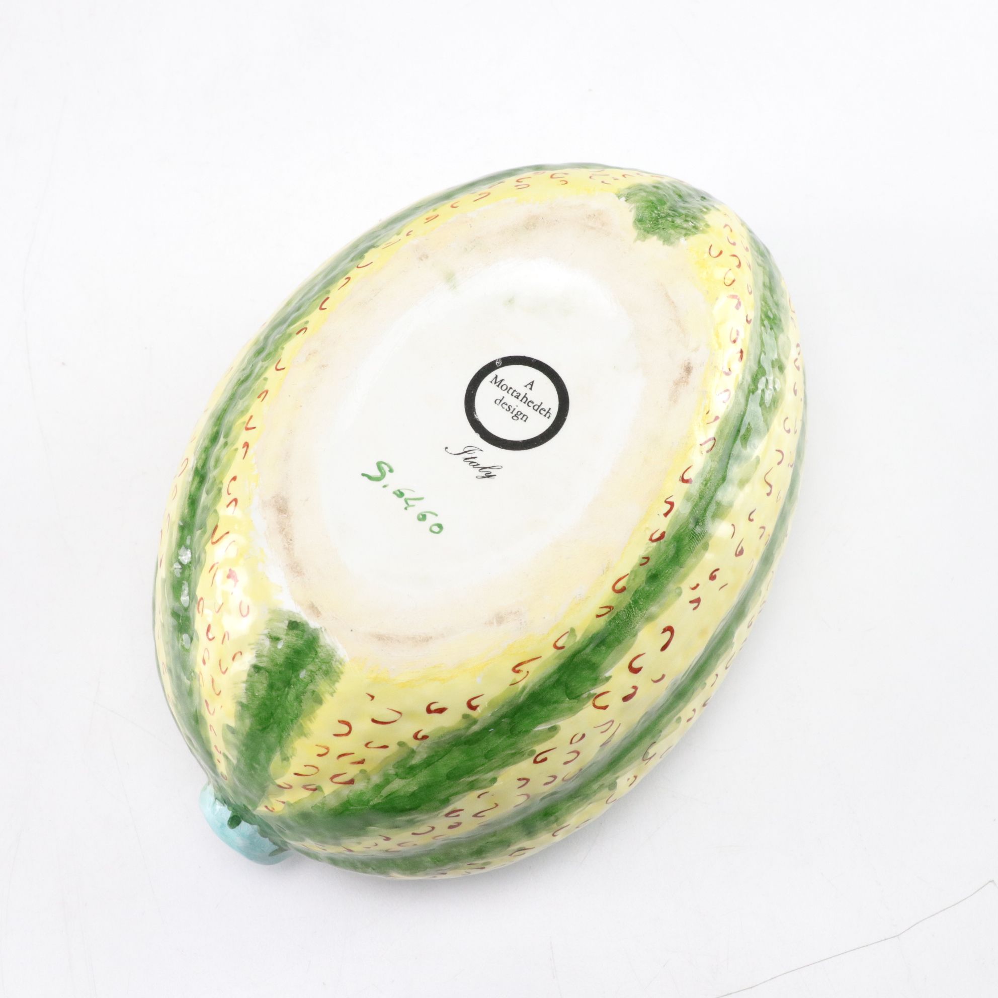 Italian Porcelain Watermelon & Reticulated Decorative Bowls