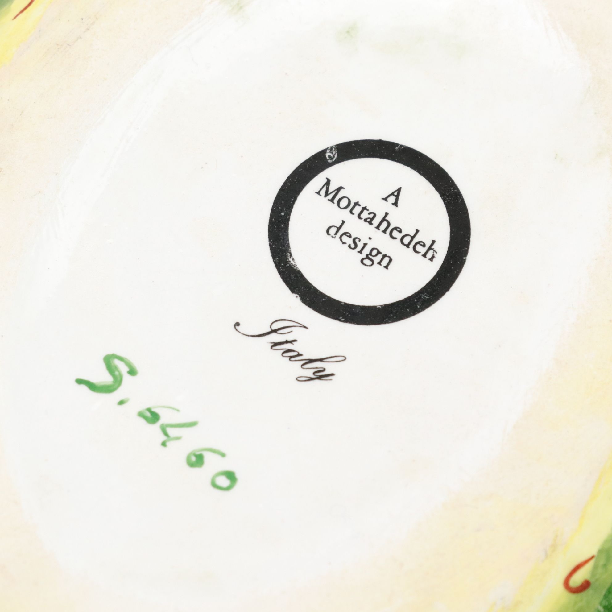 Italian Porcelain Watermelon & Reticulated Decorative Bowls