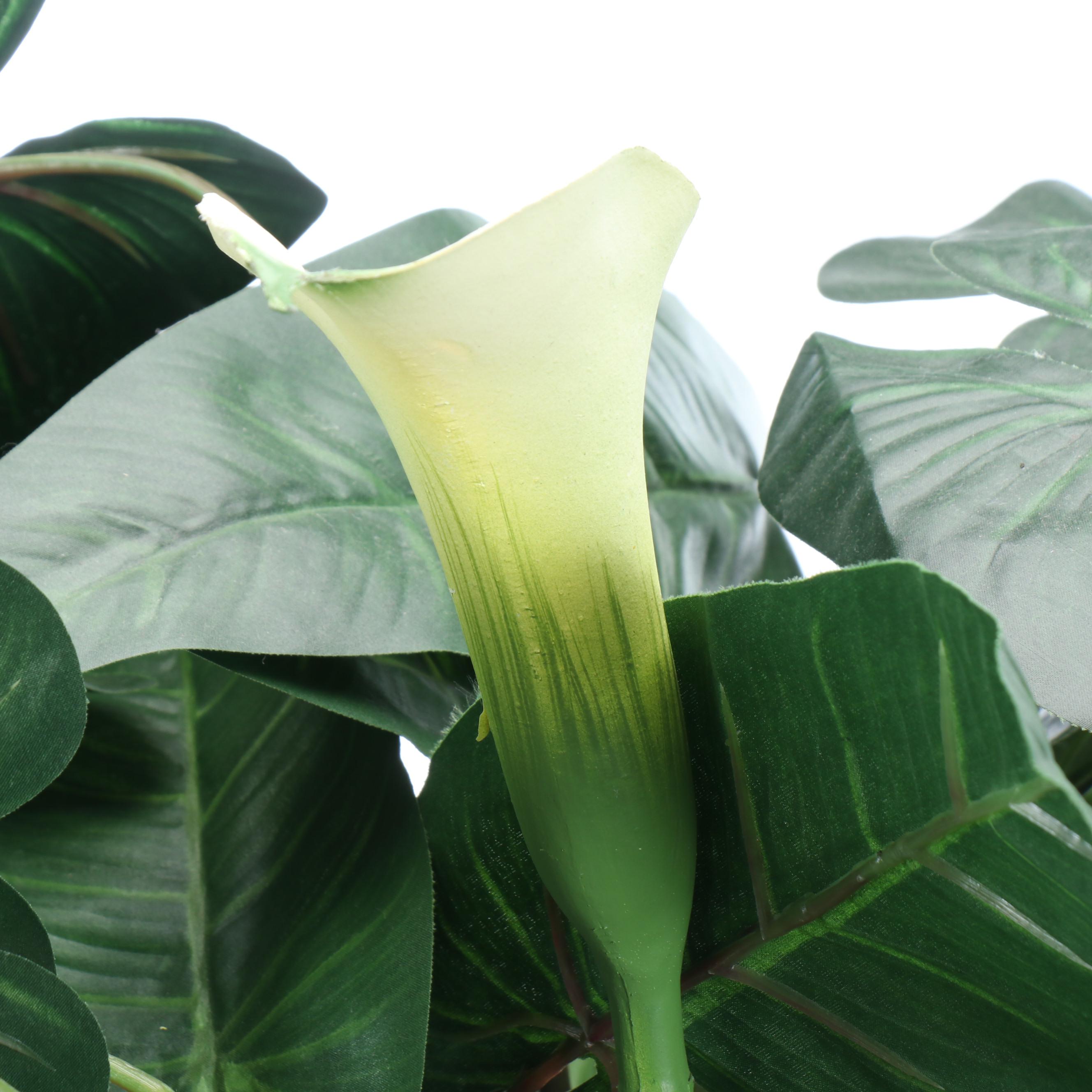 Philodendron Artificial Plant in Ceramic Planter