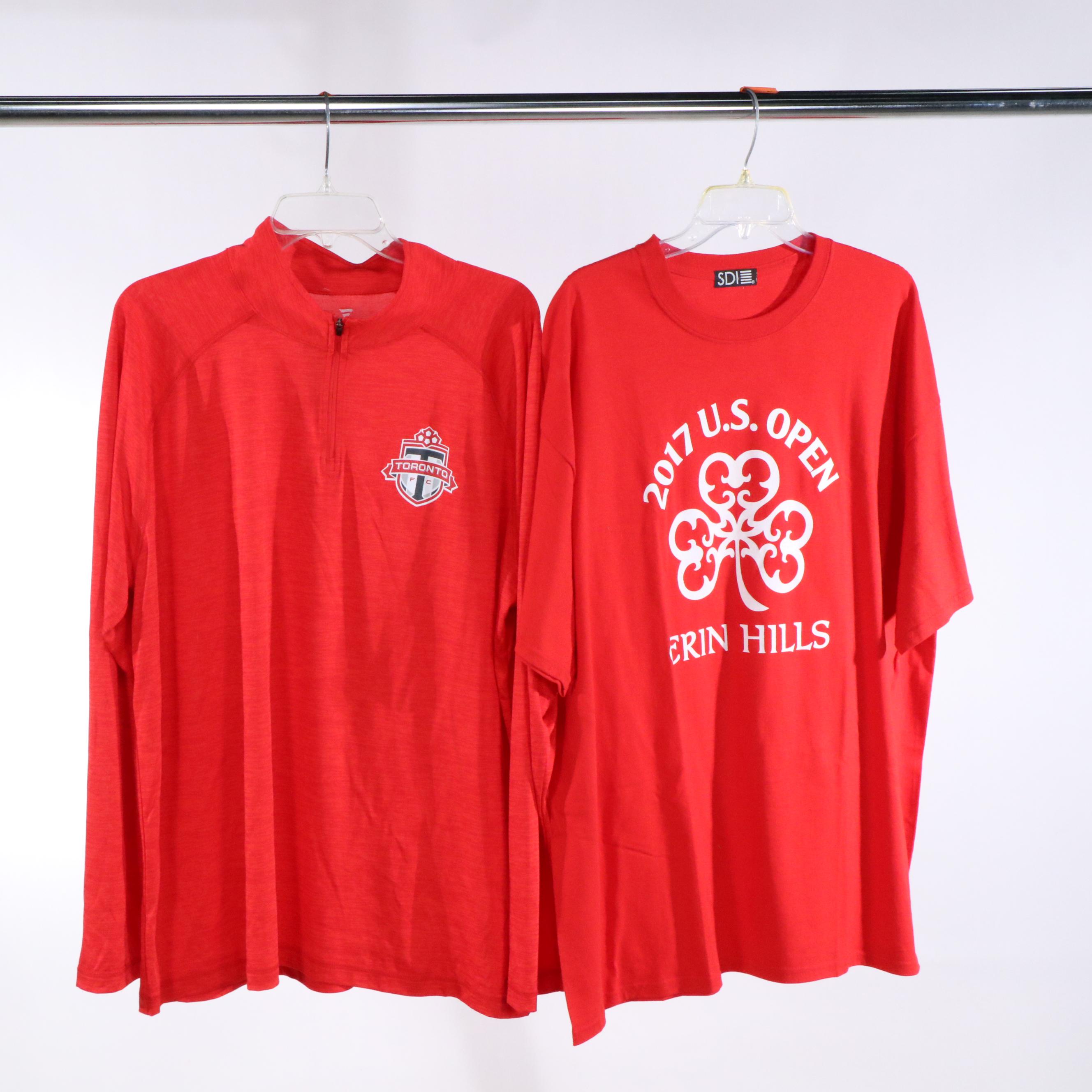 Letterman Jacket with Sports T-Shirts, Hoodie, and More