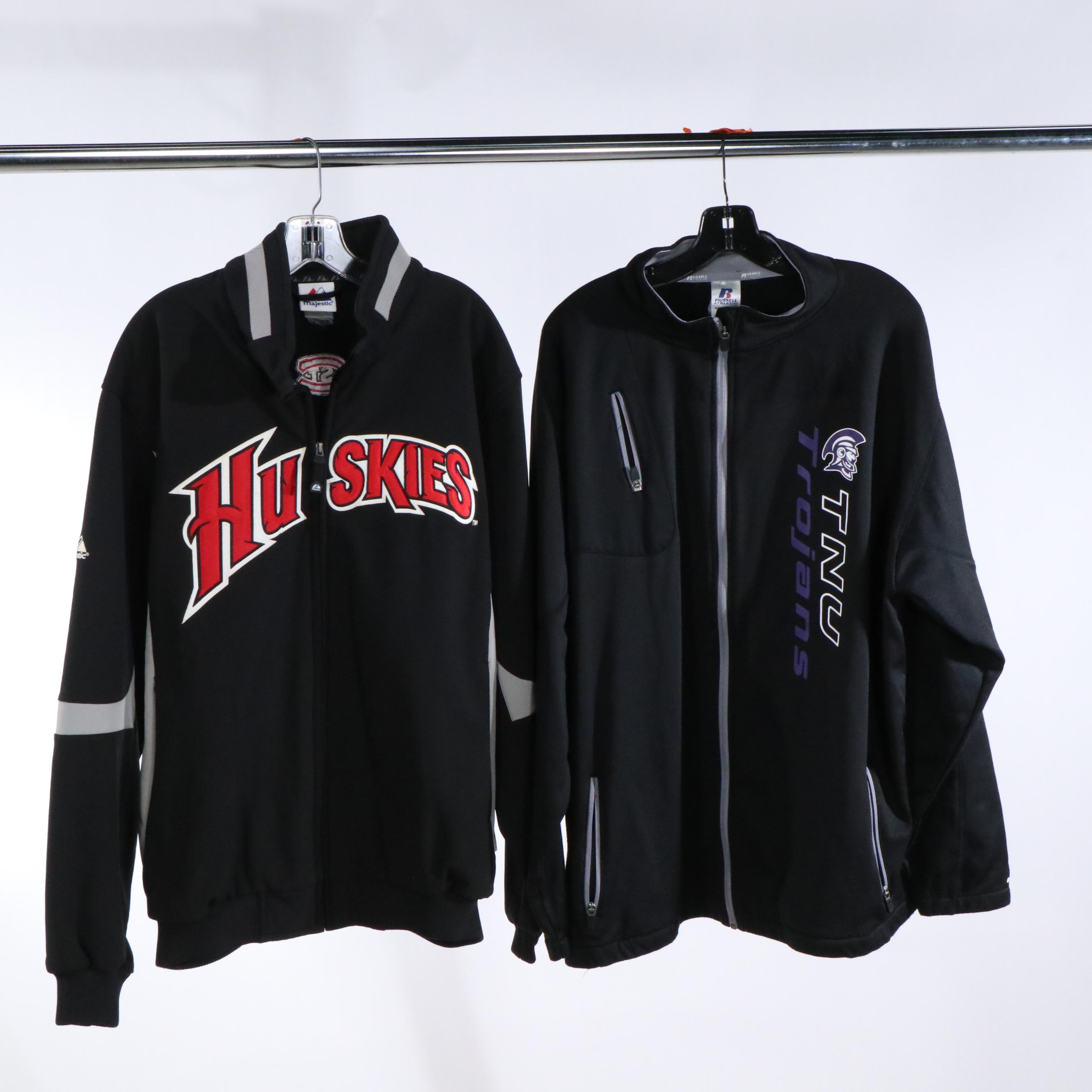 Letterman Jacket with Sports T-Shirts, Hoodie, and More