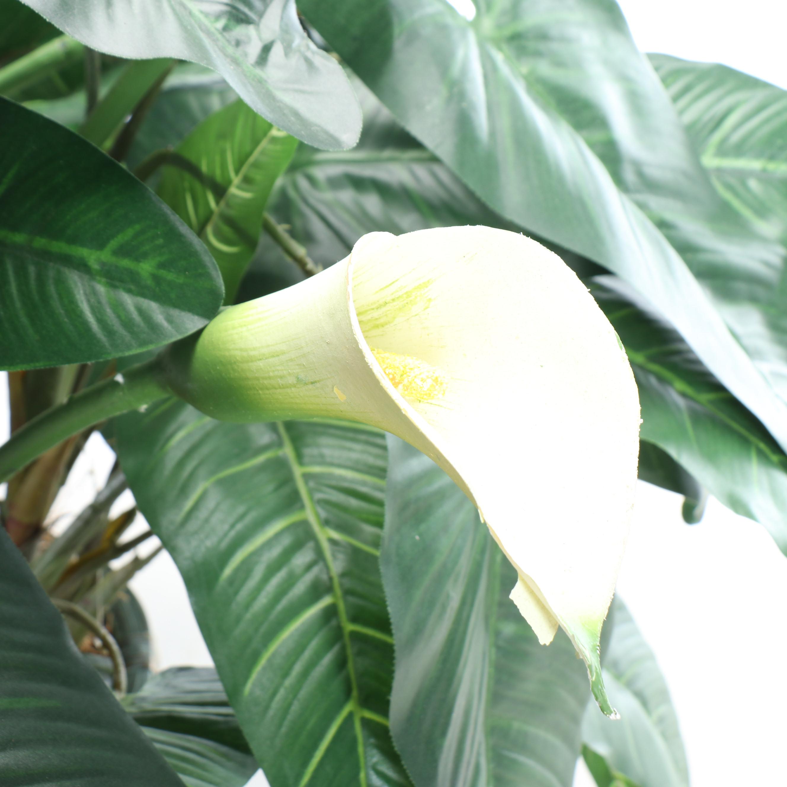 Philodendron Artificial Plant in Ceramic Planter