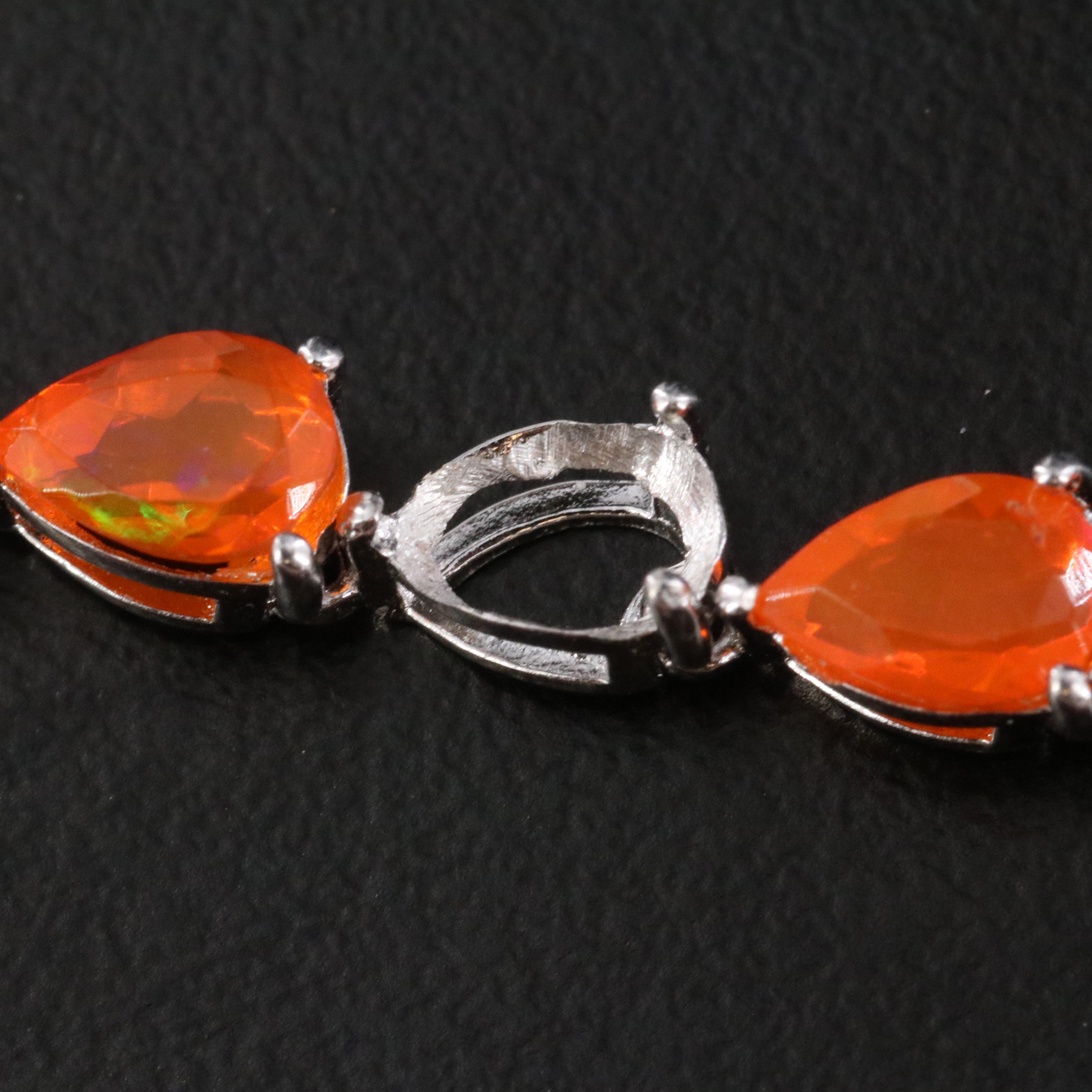 Sterling Opal Necklace