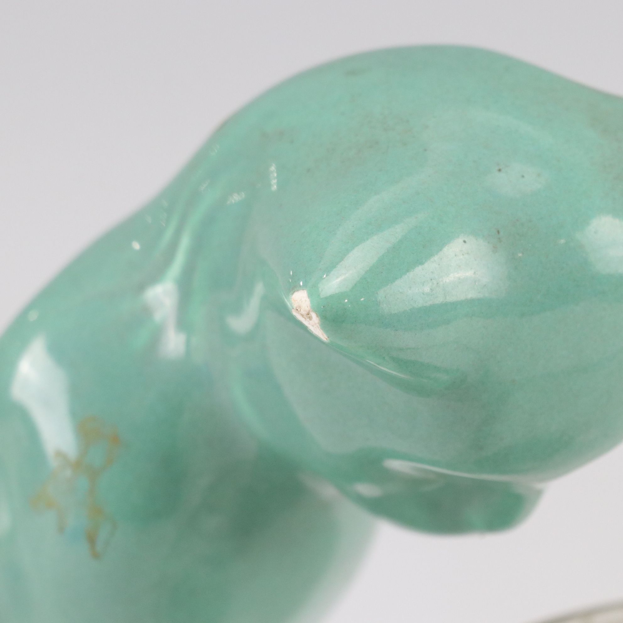 Royal Haeger Aqua Ceramic Cat Fishbowl with Cobalt Angel Fish Ashtray & More