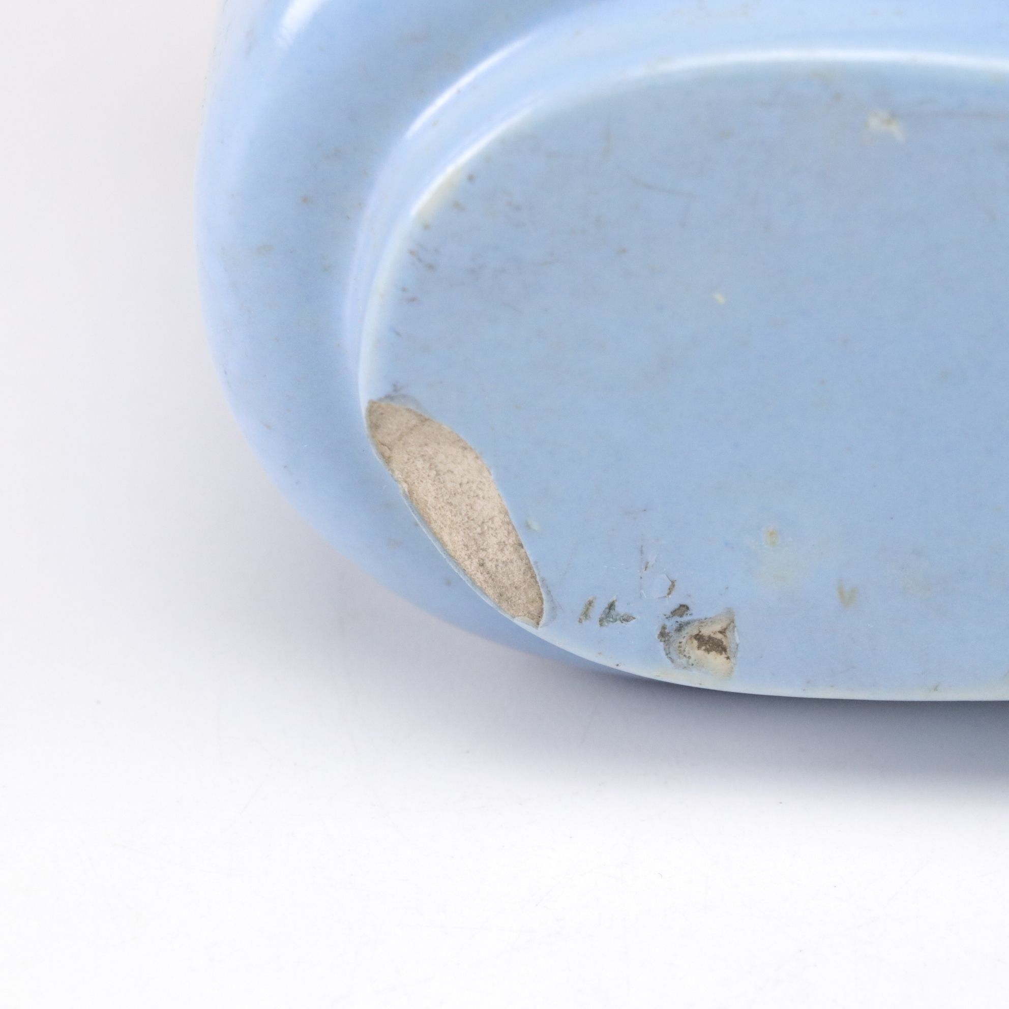 Royal Haeger Aqua Ceramic Cat Fishbowl with Cobalt Angel Fish Ashtray & More