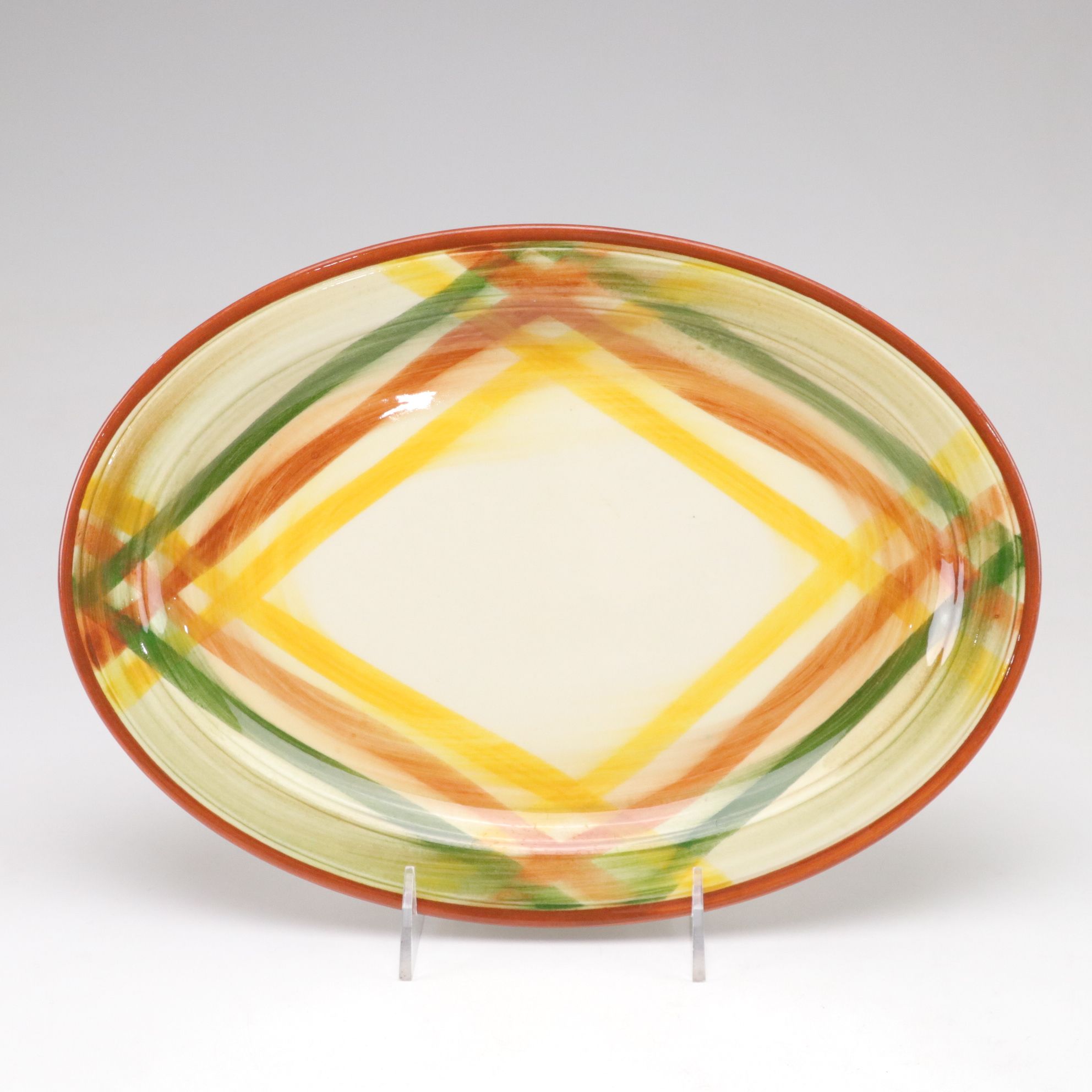 Eight Anchor Hocking "Milano" Glasses, "Homespun" Ceramics, and Melamine Bowls