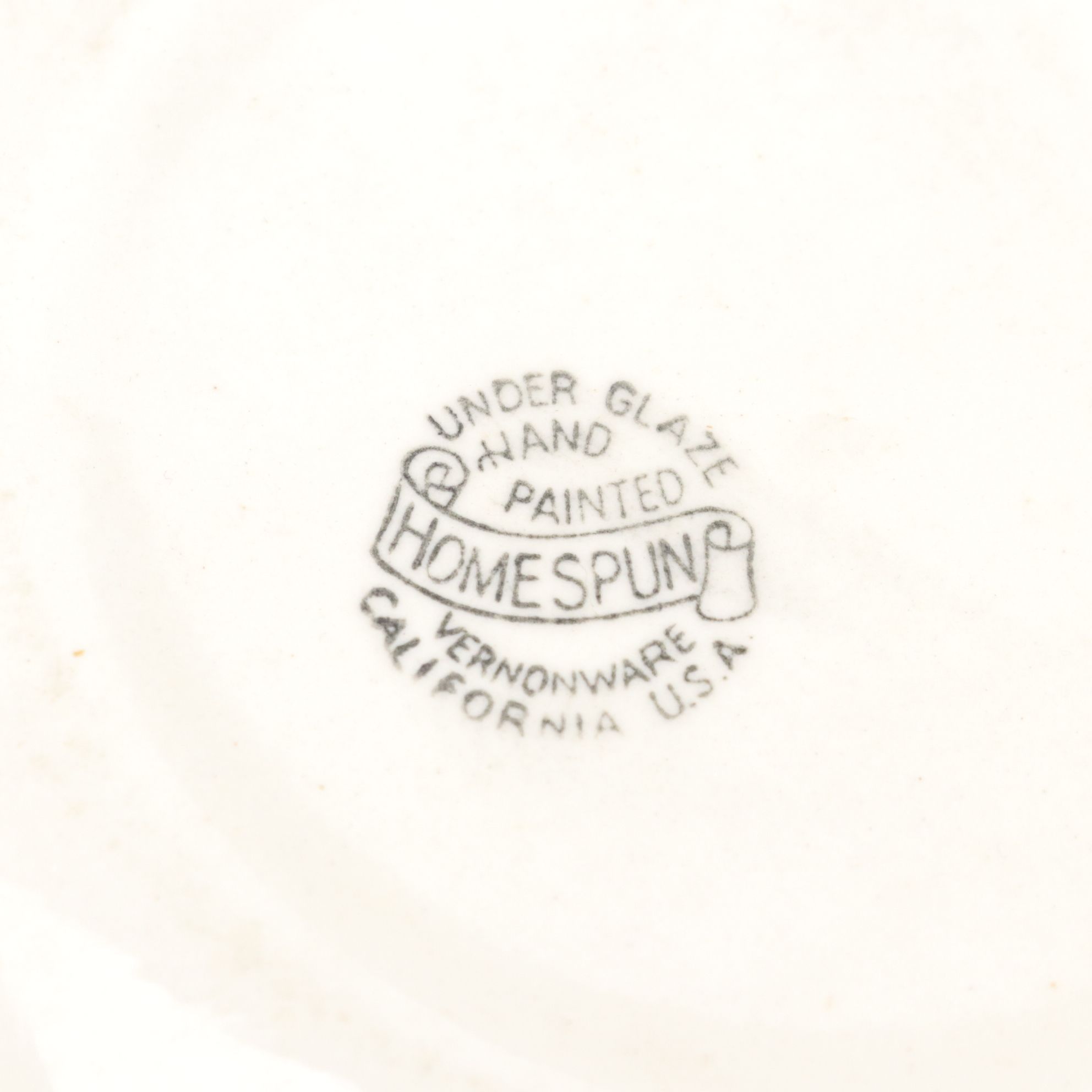 Eight Anchor Hocking "Milano" Glasses, "Homespun" Ceramics, and Melamine Bowls