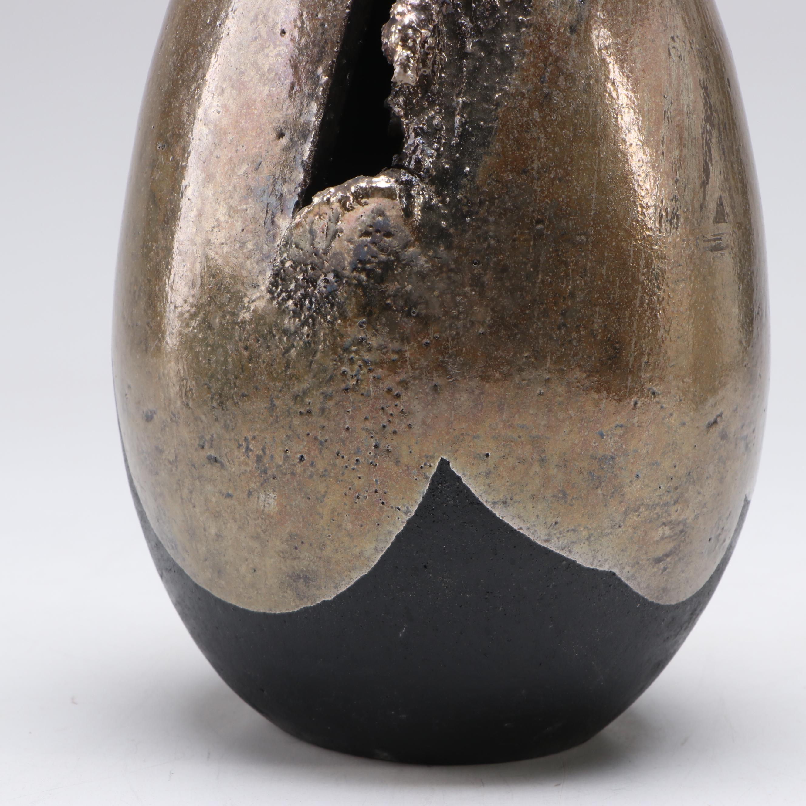 Art Pottery Sculptural Vase