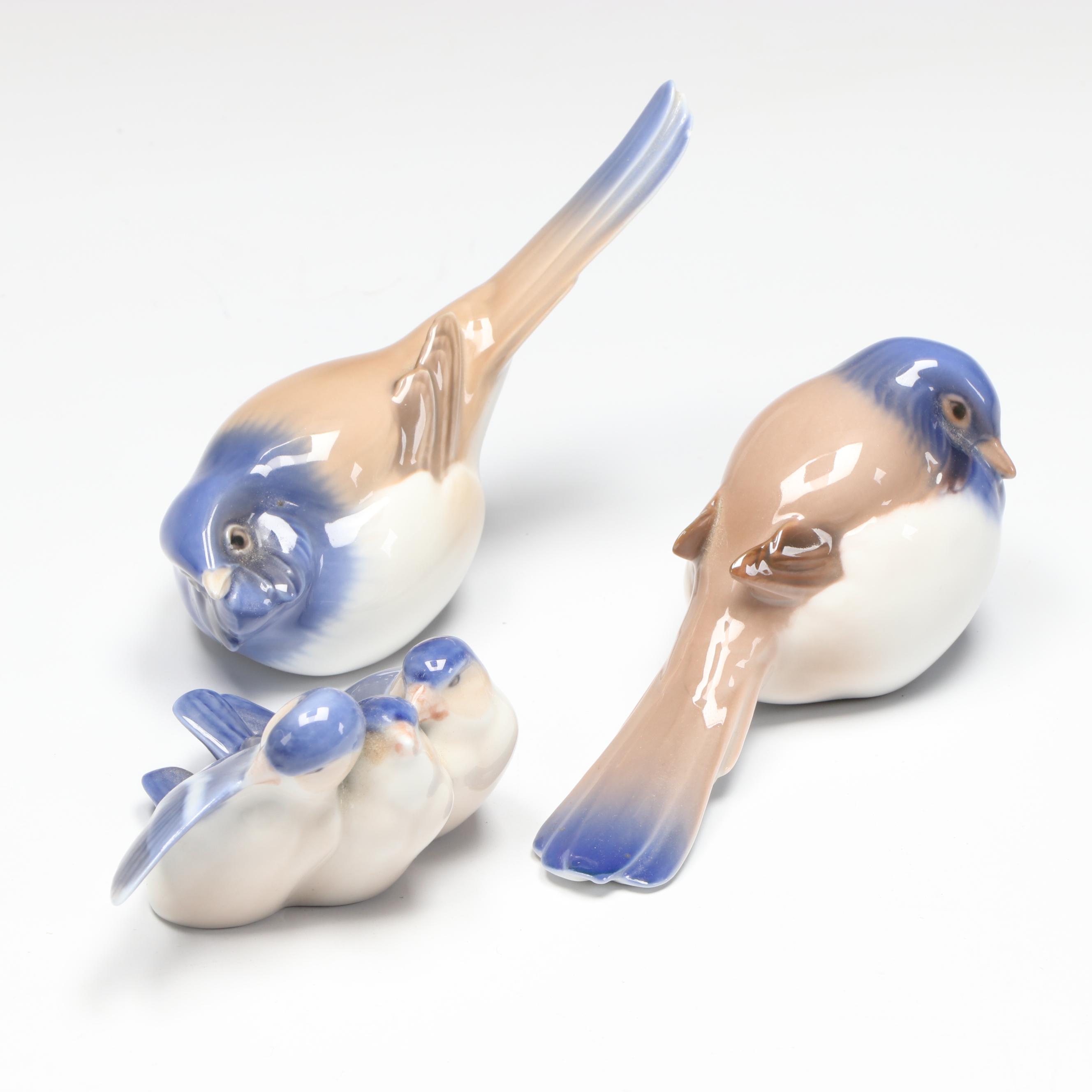 Bing & Grøndahl and Royal Copenhagen Porcelain Birds
