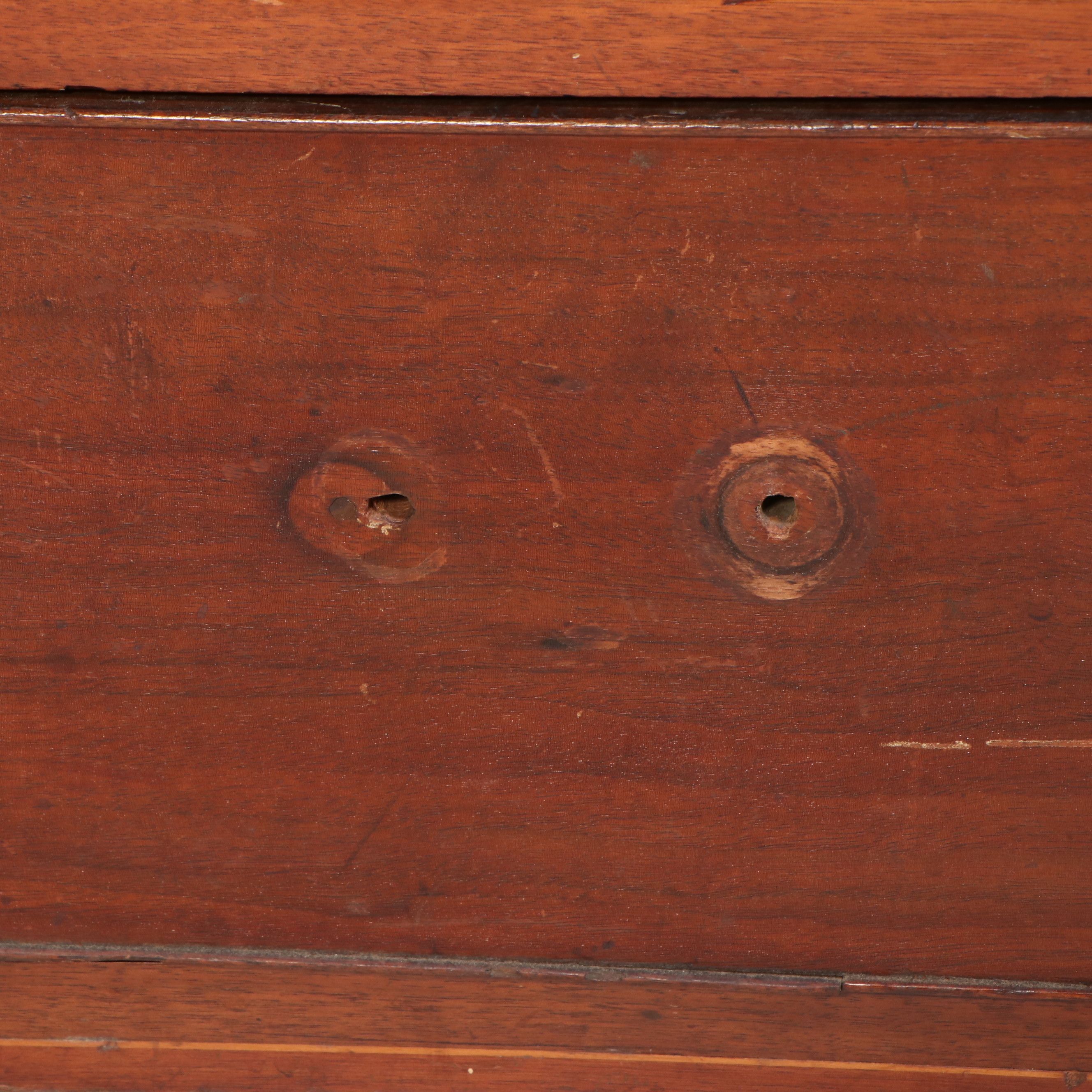 Georgian Style Four-Drawer Mahogany Chest