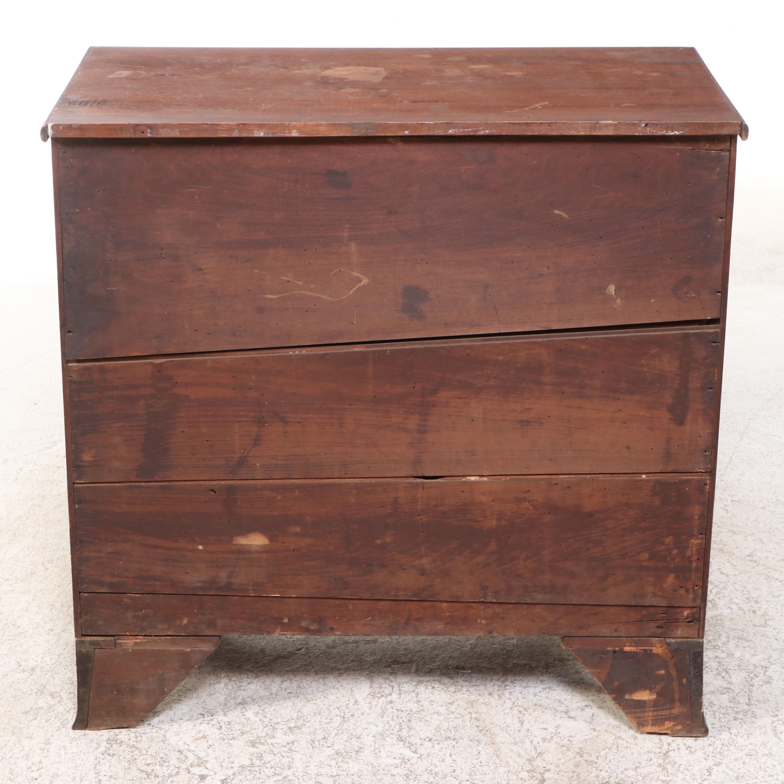 Georgian Style Four-Drawer Mahogany Chest
