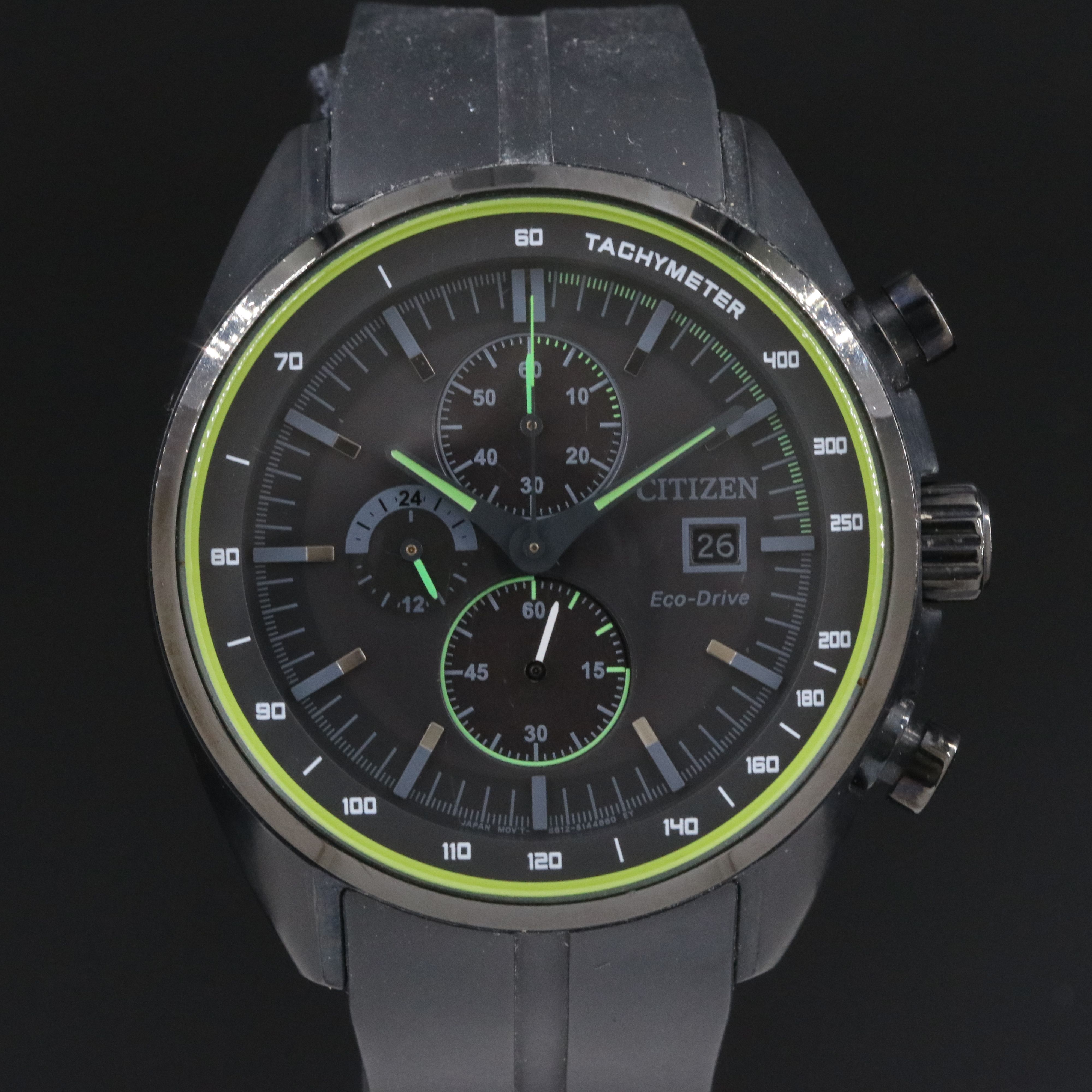 Citizen Eco Drive B612 Chronograph Watch
