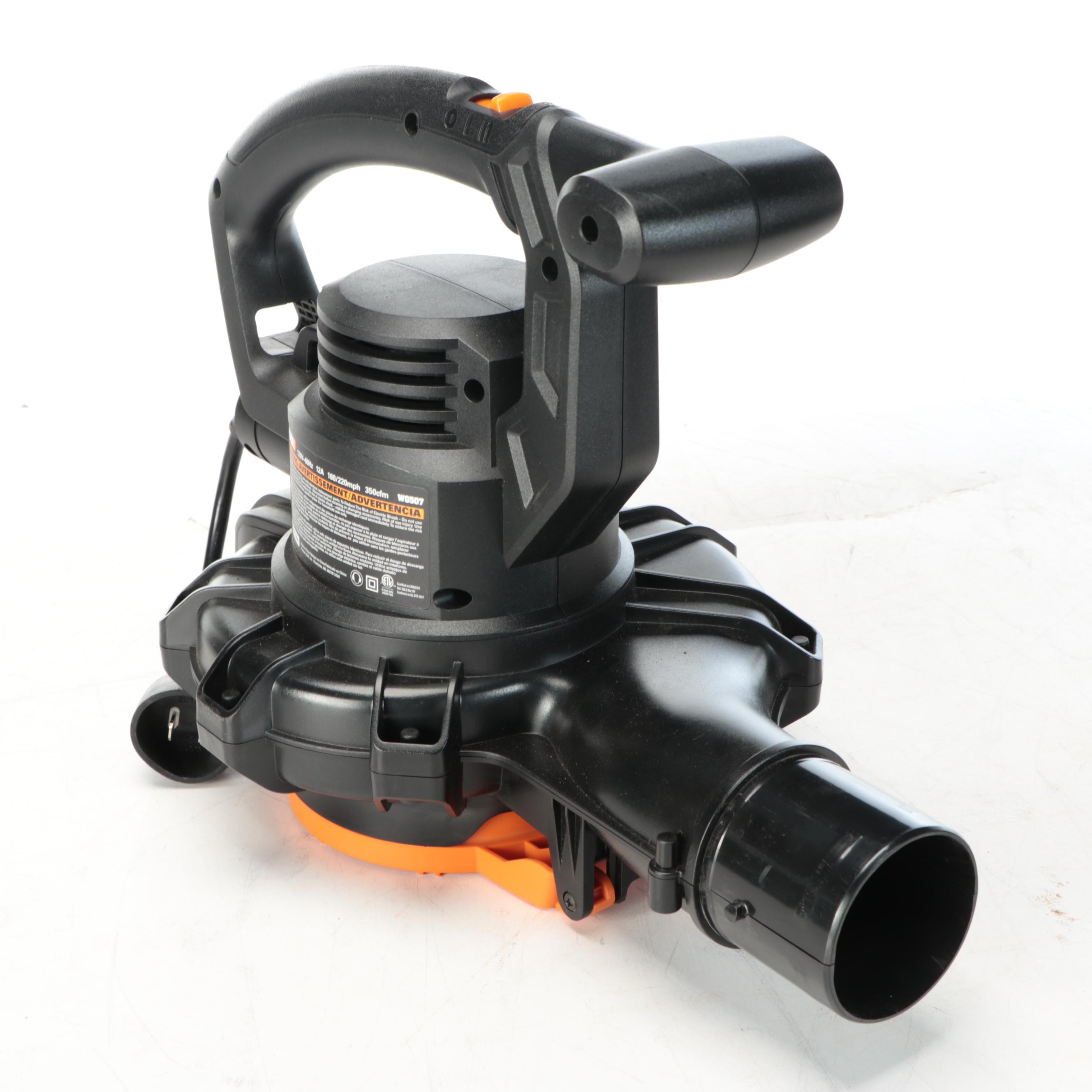 Worx WG507  3 in 1 Leaf Blower, Vacuum and Mulcher