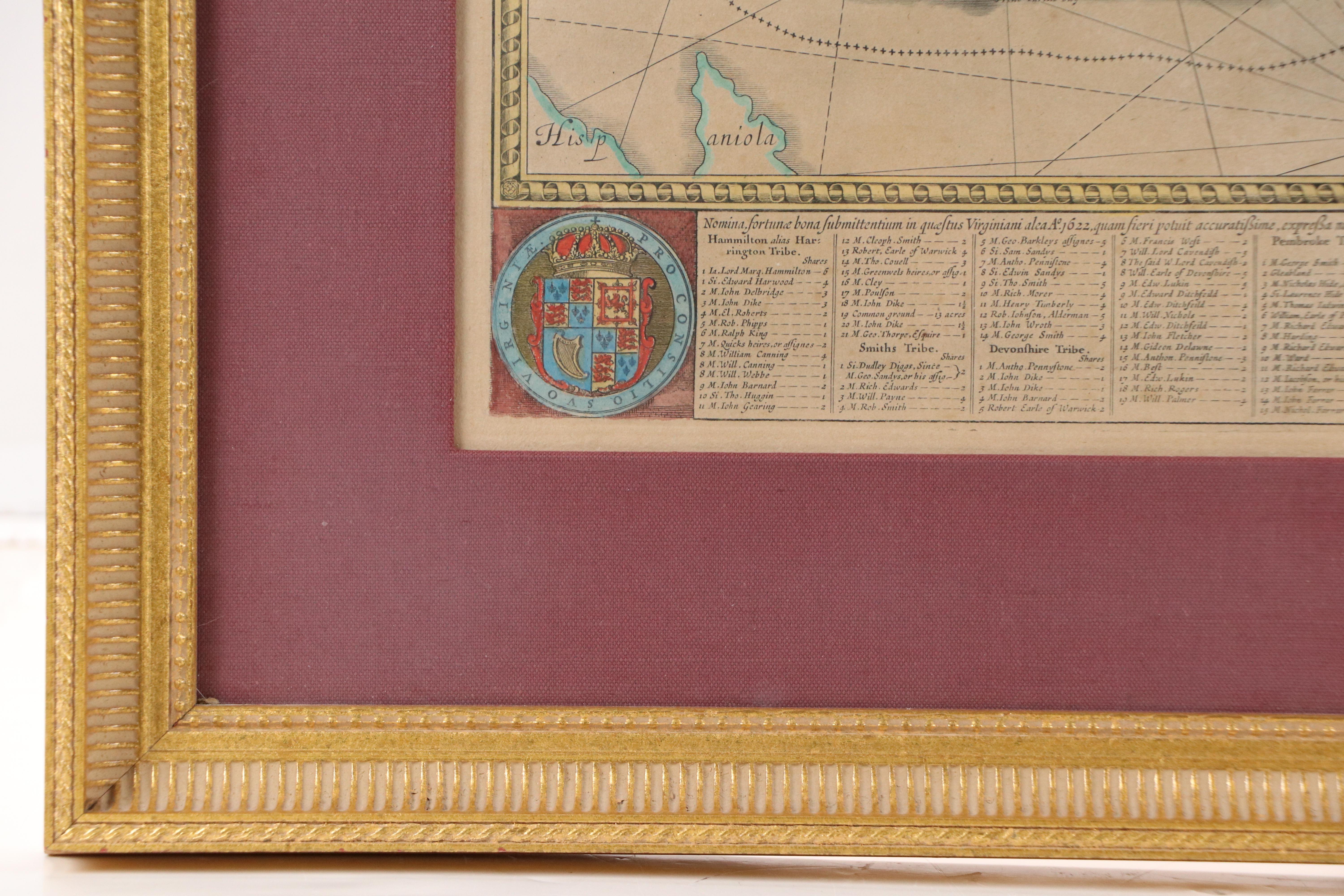 Willem Janzon Blaeu Hand-Colored Map Engraving "Mappa Æstivarum Insularum"