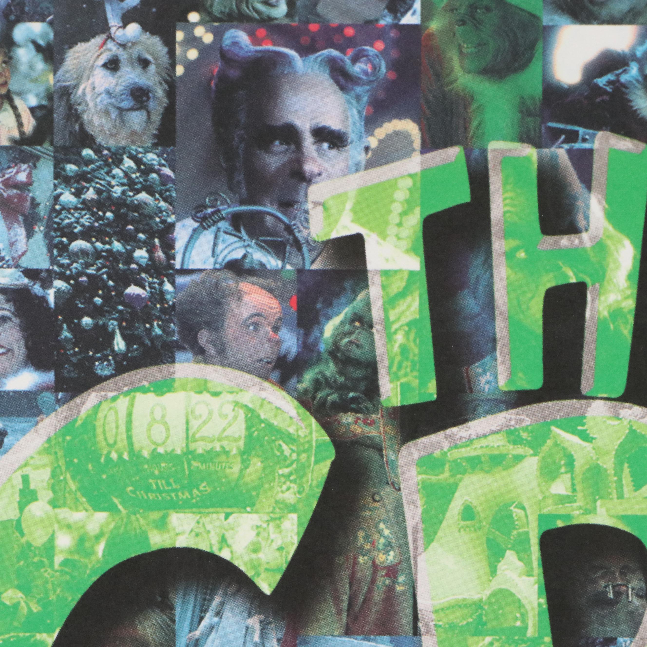 Ron Taylor & Brian Grazer Facsimile Signed "The Grinch" Limited Edition Poster