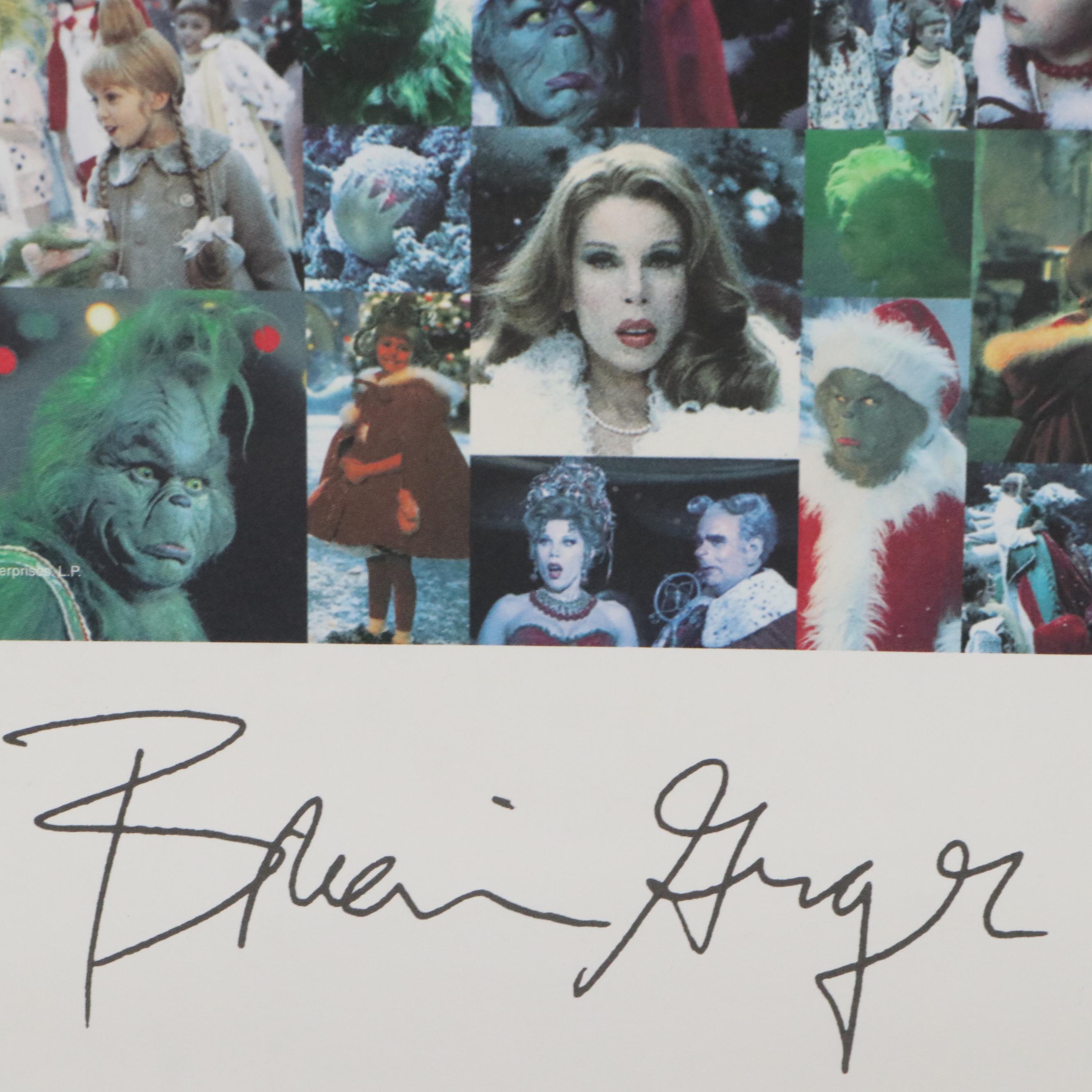 Ron Taylor & Brian Grazer Facsimile Signed "The Grinch" Limited Edition Poster